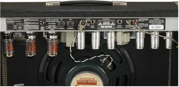 Fender '64 Custom Deluxe Reverb Hand-wired 1x12 Guitar Amp Combo ***B-Stock*** - Image 5