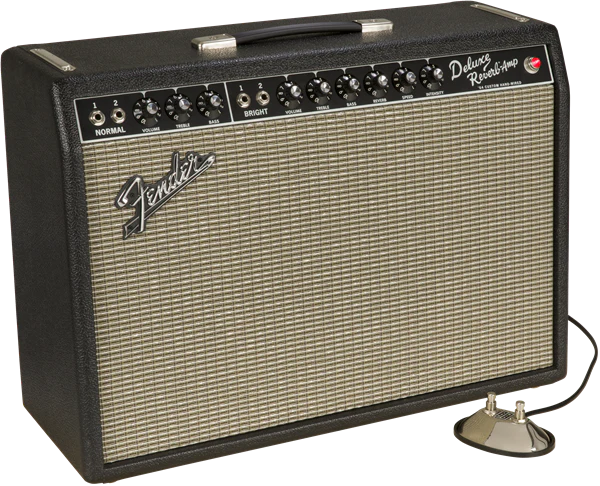 Fender '64 Custom Deluxe Reverb Hand-wired 1x12 Guitar Amp Combo ***B-Stock*** - Image 6