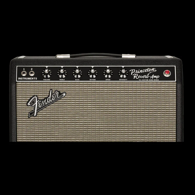 Fender '64 Custom Princeton Reverb 1x10" Tube Guitar Amplifier Combo - Image 5