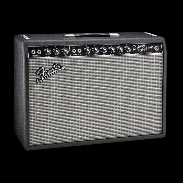 Fender 65 Deluxe Reverb Tube Guitar Amp Combo - Image 2