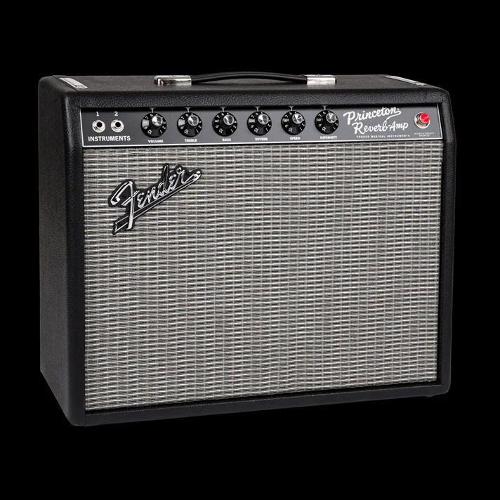 Fender '65 Princeton Reverb 1x10" 12 Watt Tube Guitar Amp Combo - Image 3