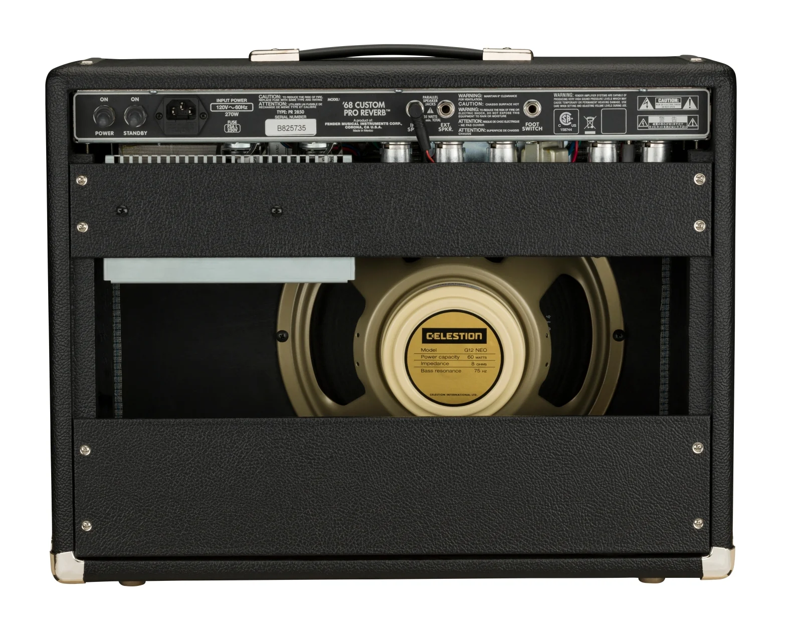 Fender 68 Custom Pro Reverb Tube Guitar Amp Combo - Image 2