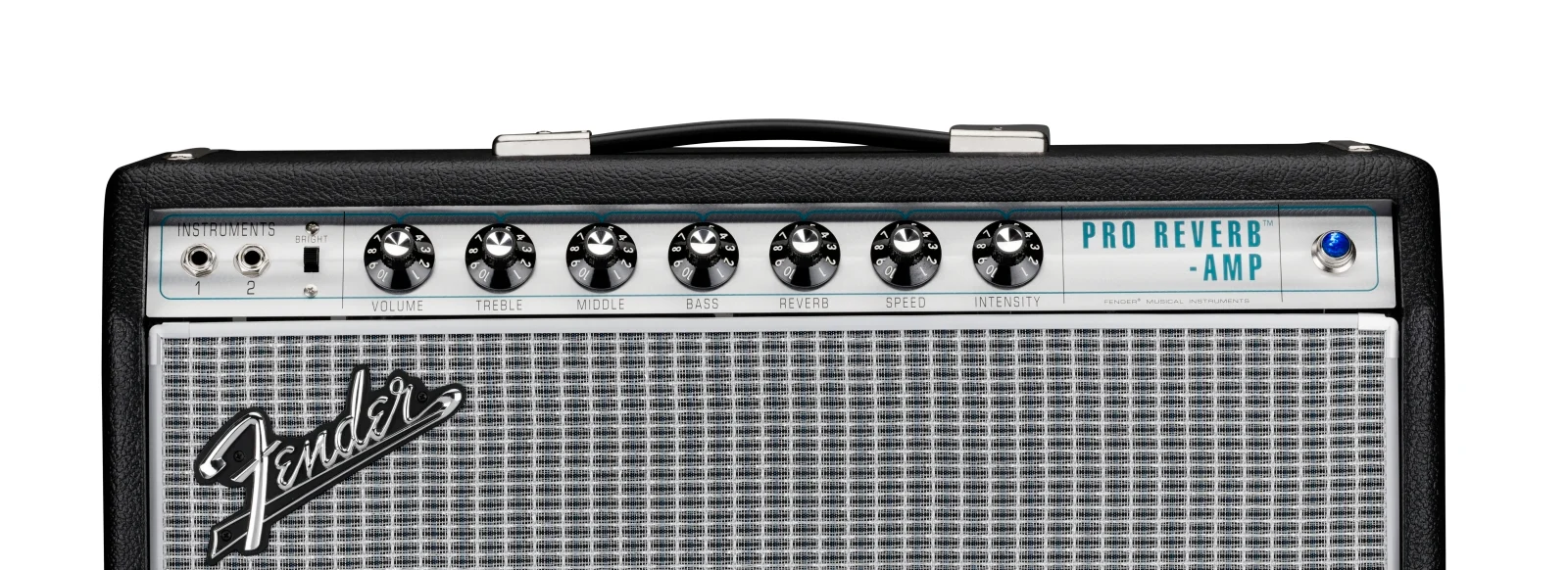 Fender 68 Custom Pro Reverb Tube Guitar Amp Combo - Image 4