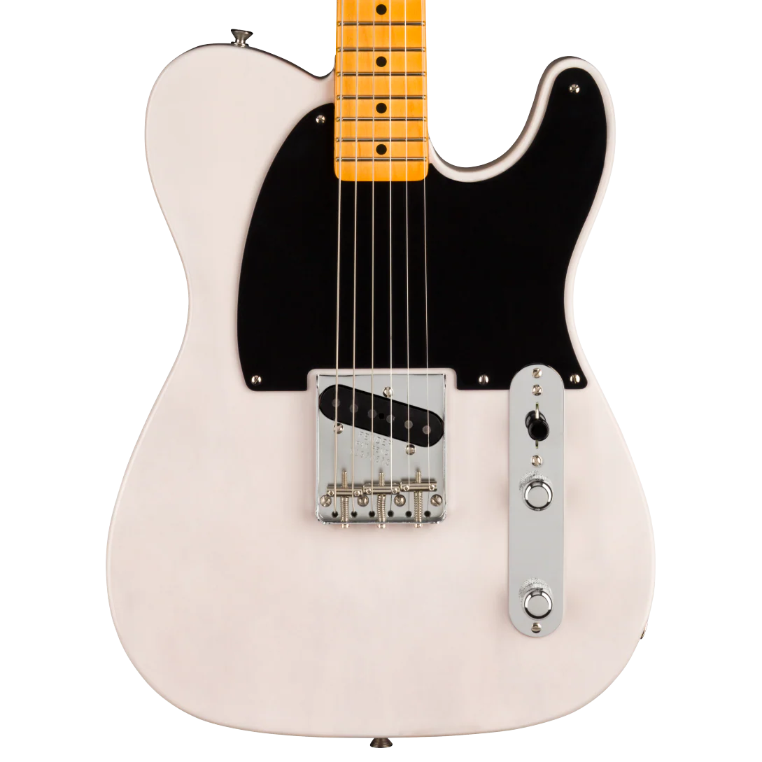 Fender 70th Anniversary Esquire Maple Fingerboard White Blonde Electric Guitar With Case