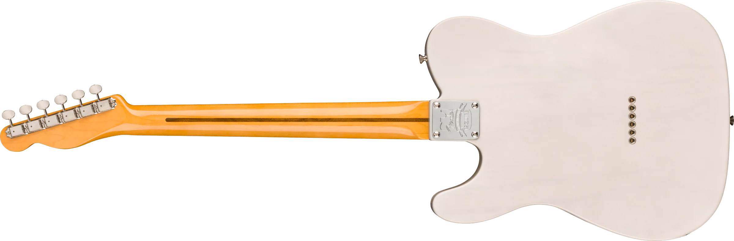 Fender 70th Anniversary Esquire Maple Fingerboard White Blonde Electric Guitar With Case - Image 5