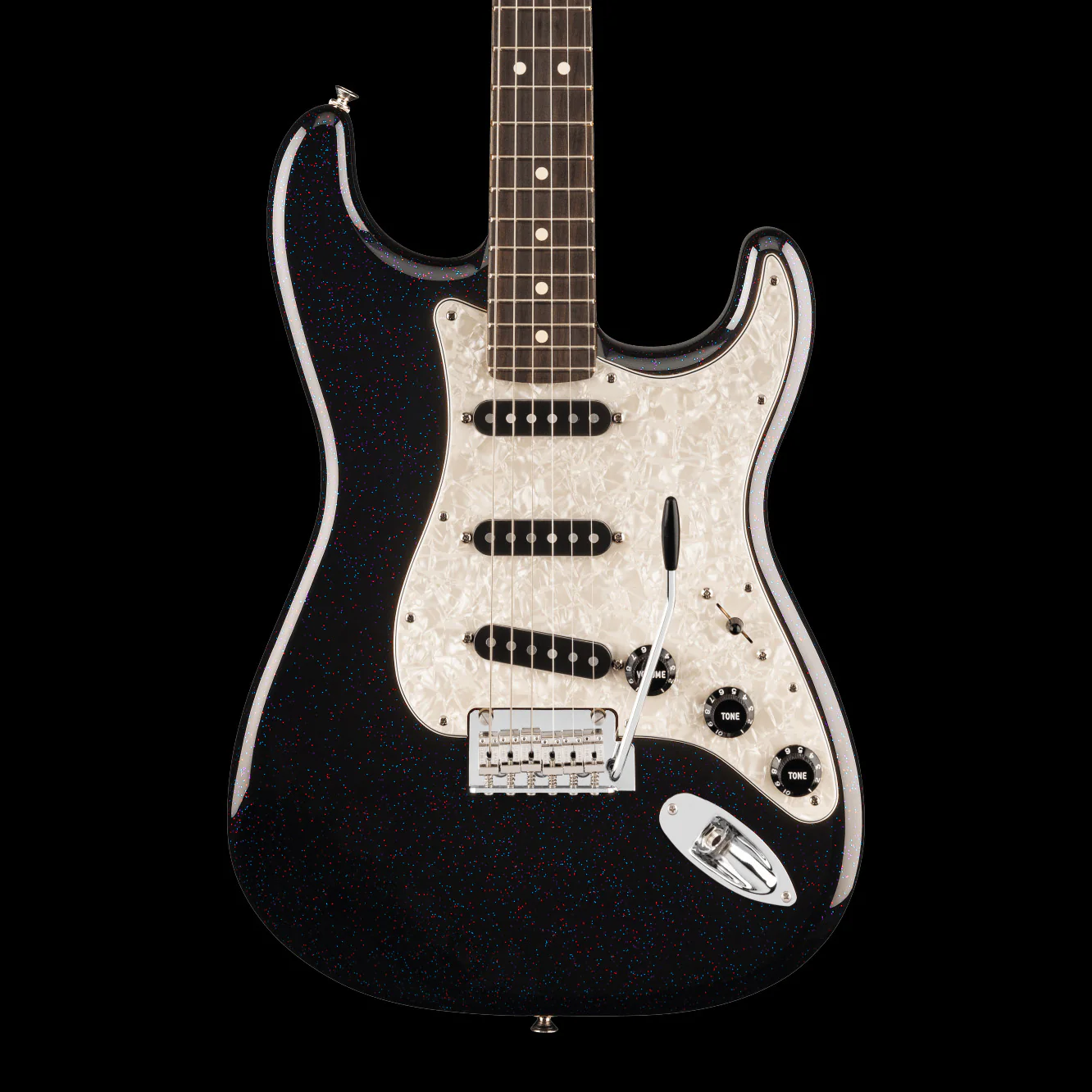 Fender Limited Edition 70th Anniversary Player Stratocaster Rosewood Fingerboard Nebula Noir With Gig Bag
