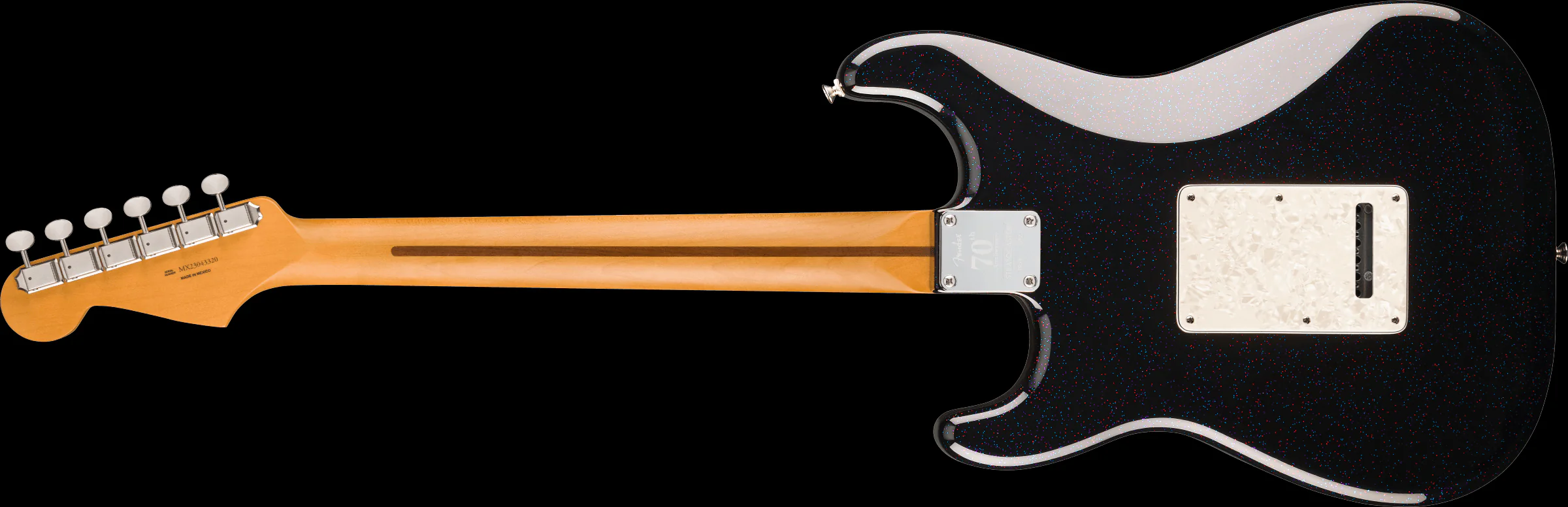 Fender Limited Edition 70th Anniversary Player Stratocaster Rosewood Fingerboard Nebula Noir With Gig Bag - Image 5