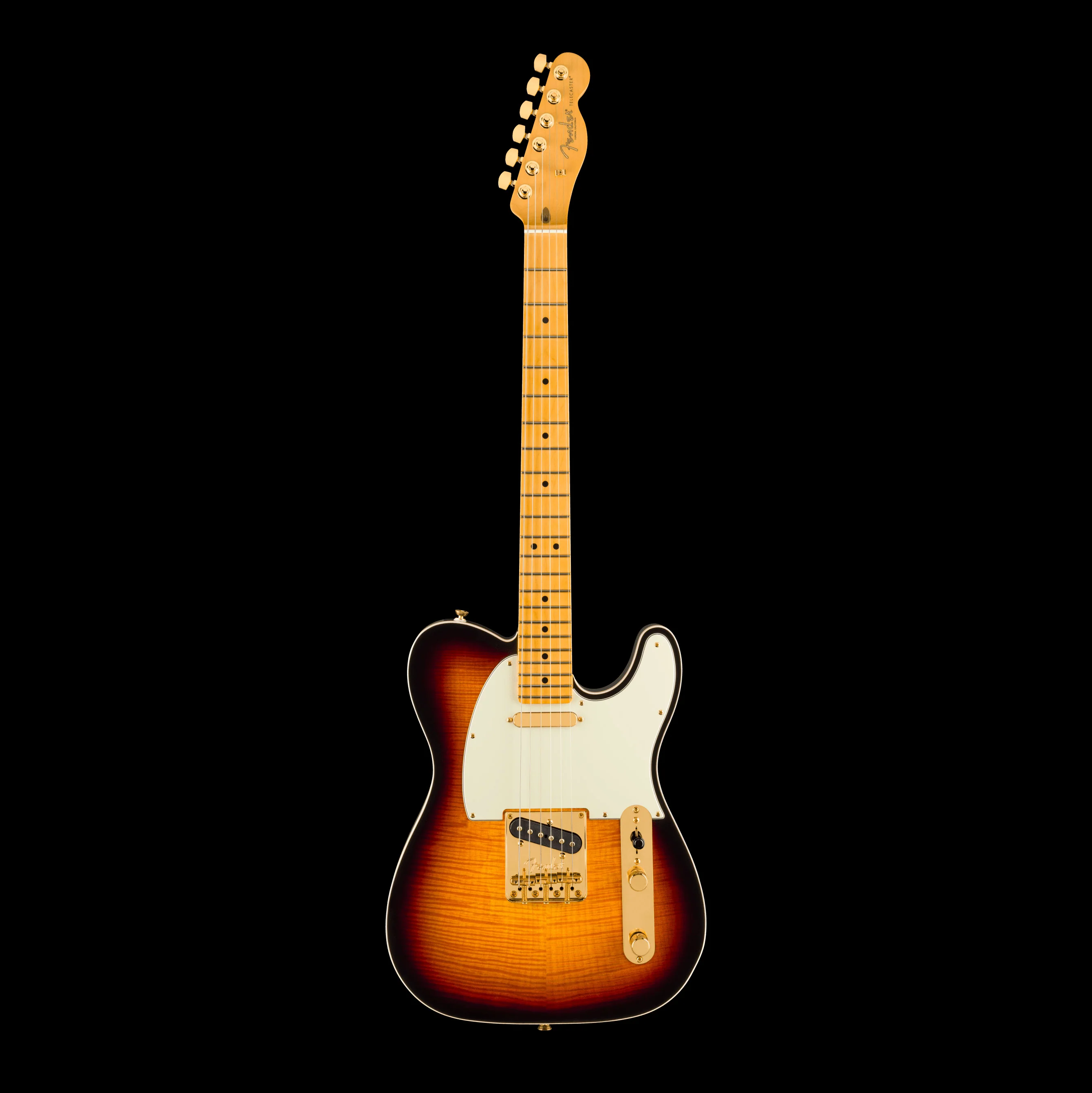 Fender 75th Anniversary American Professional Custom Telecaster 2-Color Sunburst with Case - Image 2