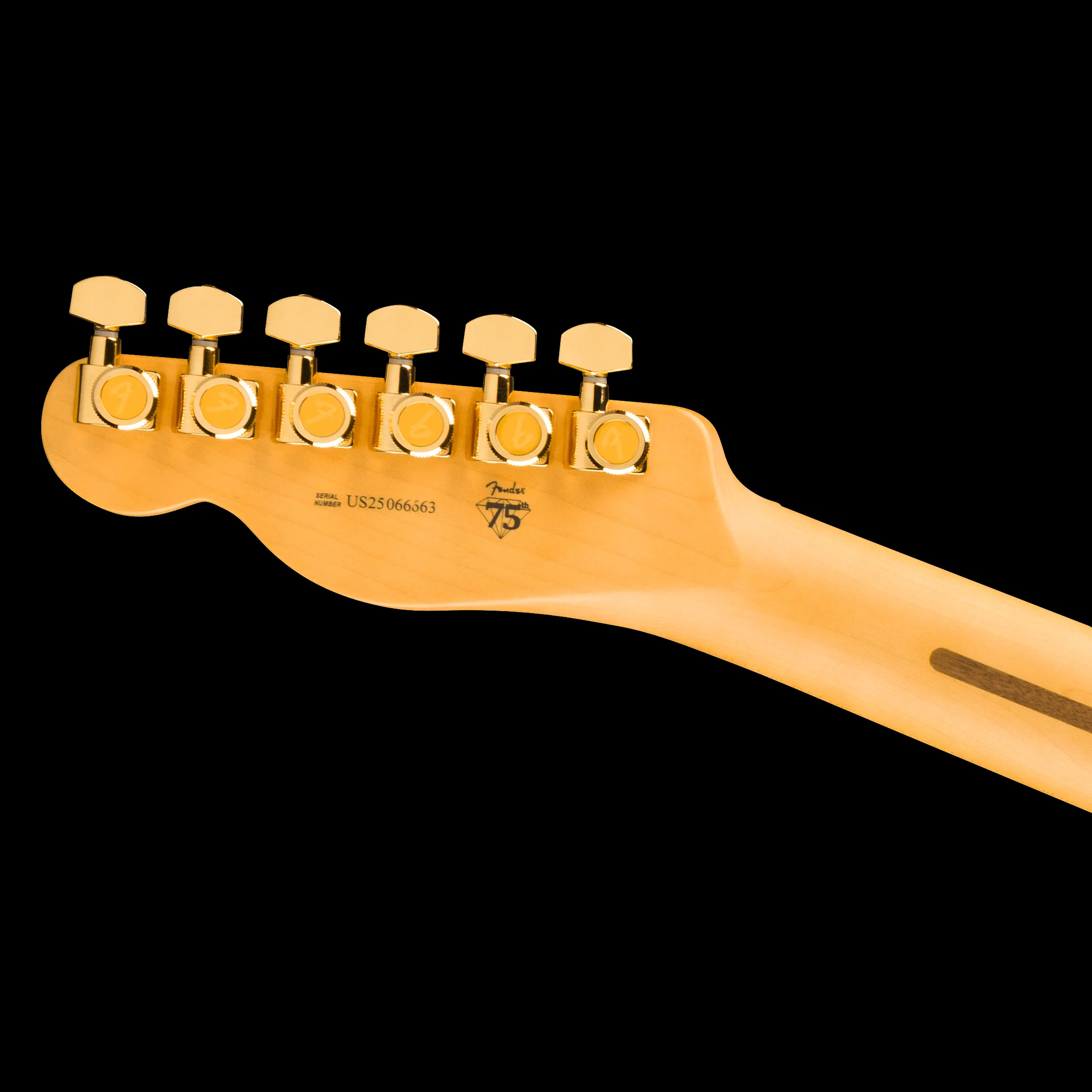 Fender 75th Anniversary American Professional Custom Telecaster 2-Color Sunburst with Case - Image 7