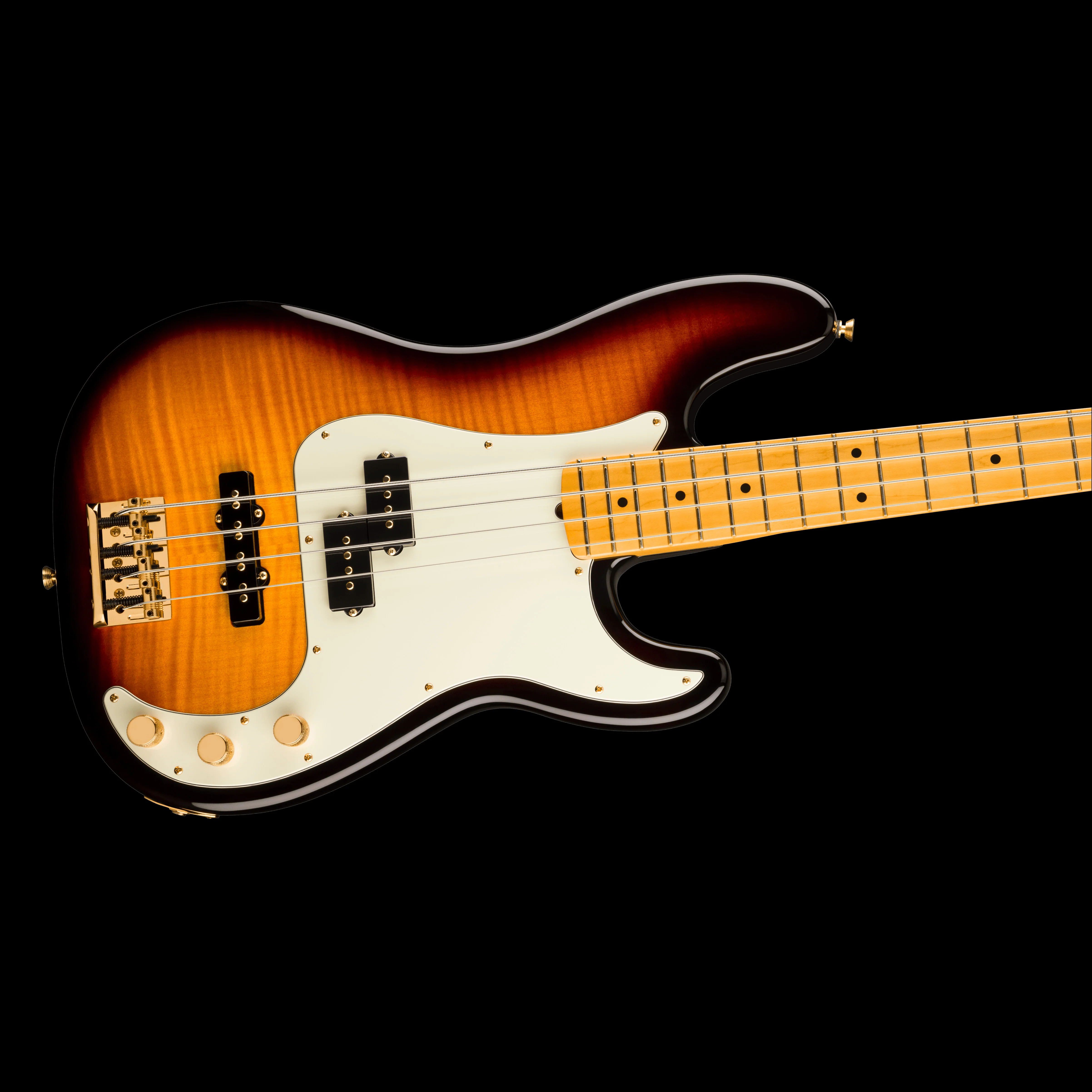 Fender 75th Anniversary American Professional PJ Bass 2-Color Sunburst with Case - Image 3