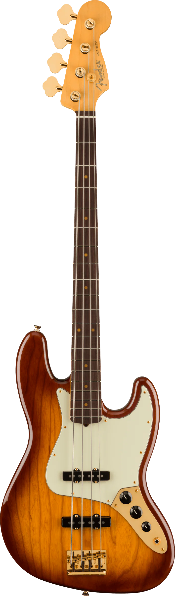 Fender 75th Anniversary Commemorative Jazz Bass Rosewood Bourbon Burst - Image 2