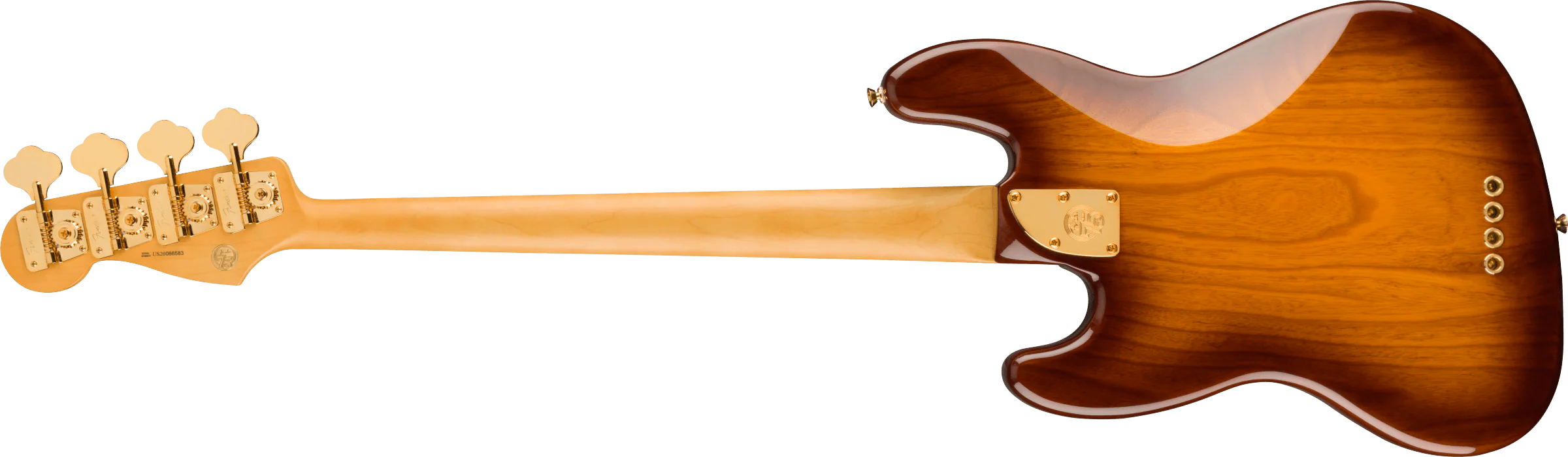 Fender 75th Anniversary Commemorative Jazz Bass Rosewood Bourbon Burst - Image 5