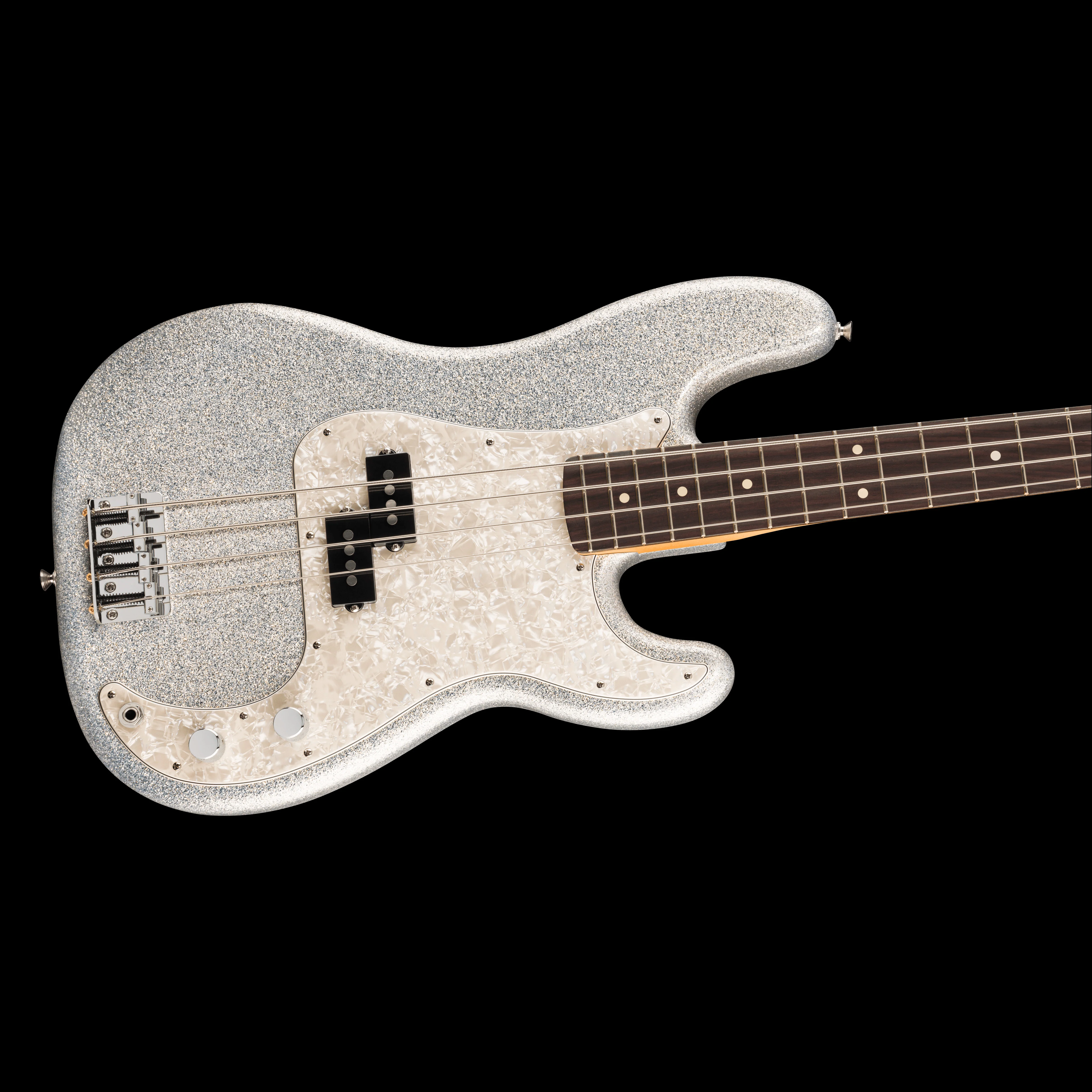 Fender 75th Anniversary Player II Precision Bass Diamond Dust Sparkle - Image 3