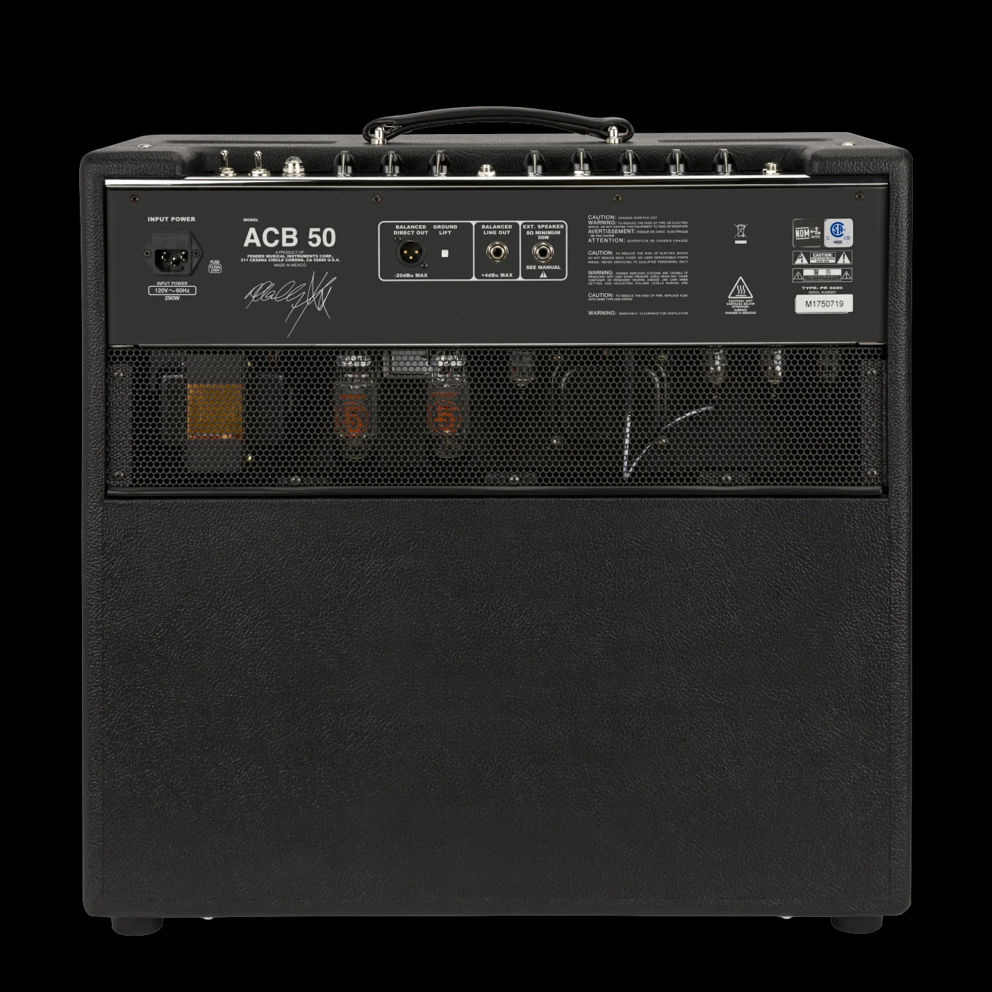 Fender Adam Clayton ACB 50 Bass Amplifier Combo - Image 2