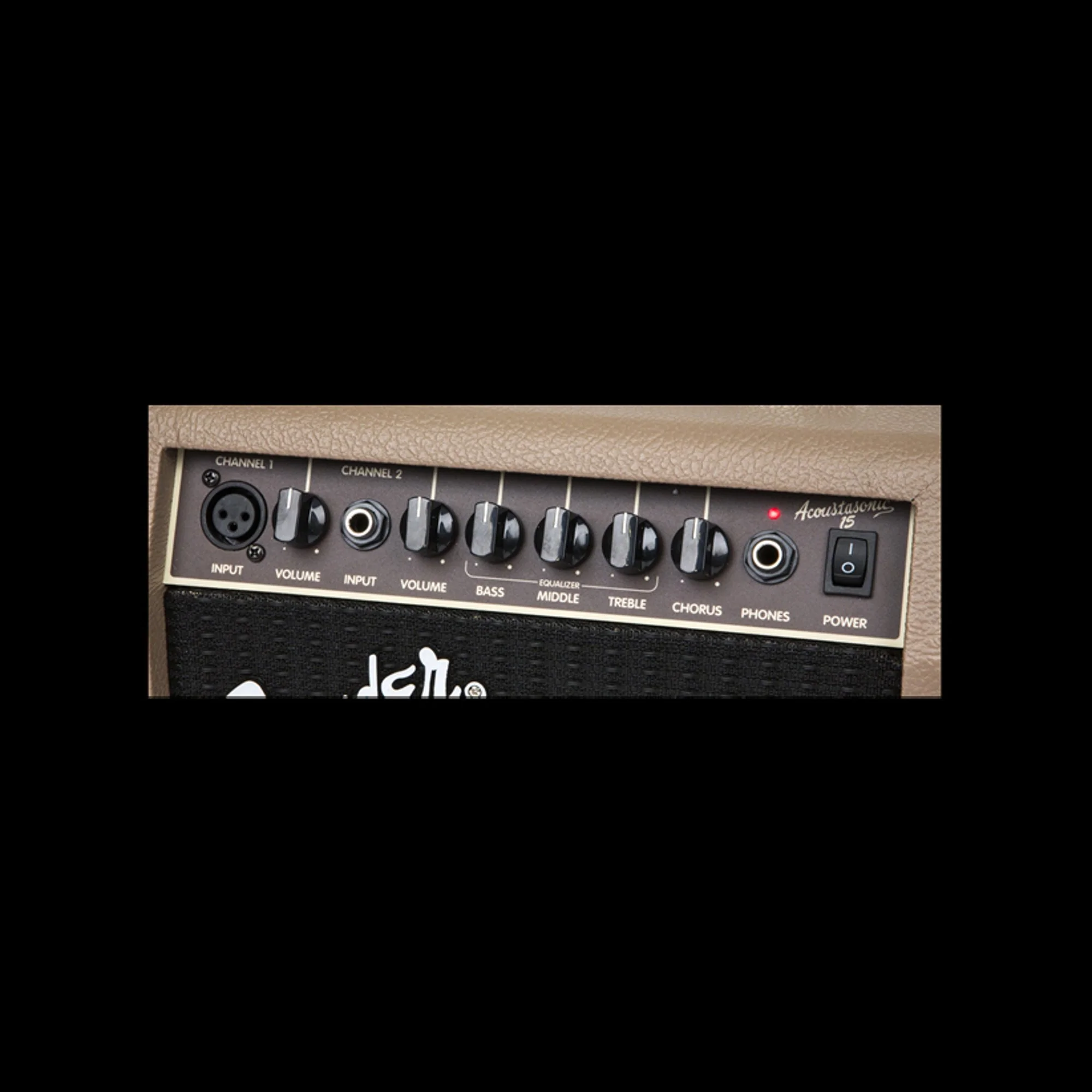 Fender Acoustasonic 15 Two Channel Acoustic Guitar Amplifier Combo - Image 6