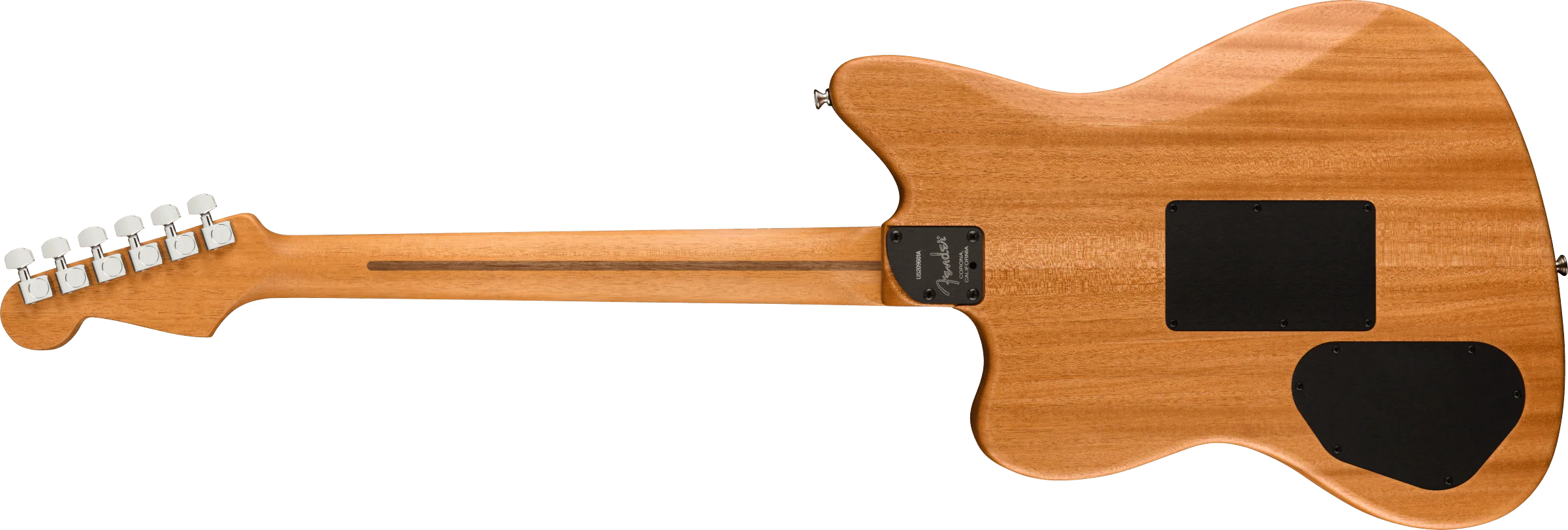 Fender Acoustasonic Jazzmaster Natural With Gig Bag - Image 5