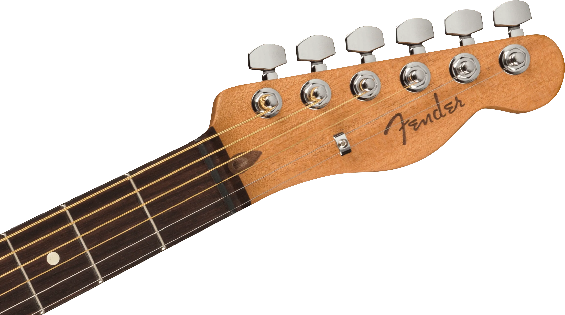 Fender Acoustasonic Player Telecaster Rosewood Fingerboard Arctic White - Image 6