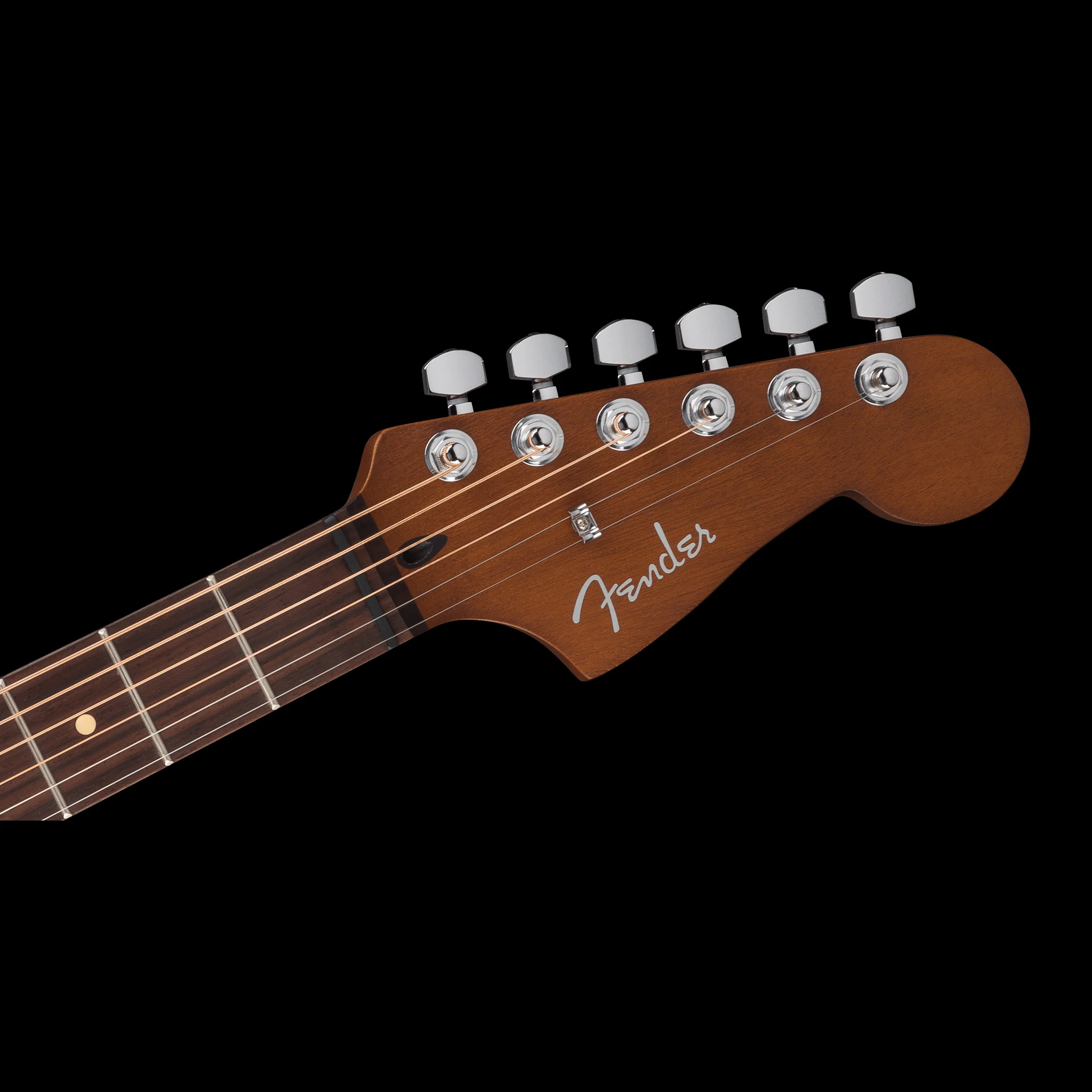 Fender Acoustasonic Standard Jazzmaster Honey Burst Acoustic Electric Guitar - Image 4