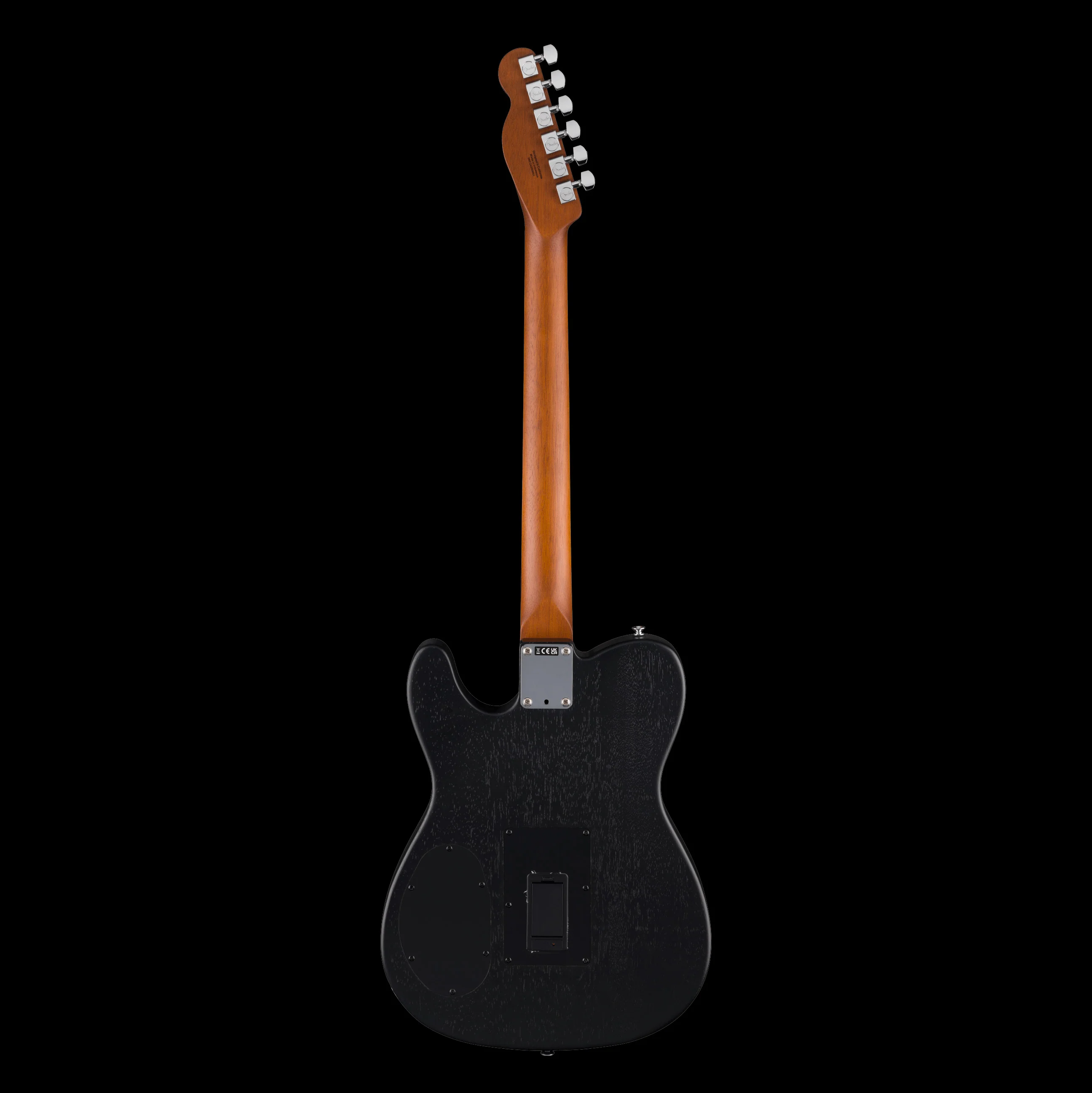Fender Acoustasonic Standard Telecaster Black - Image 4