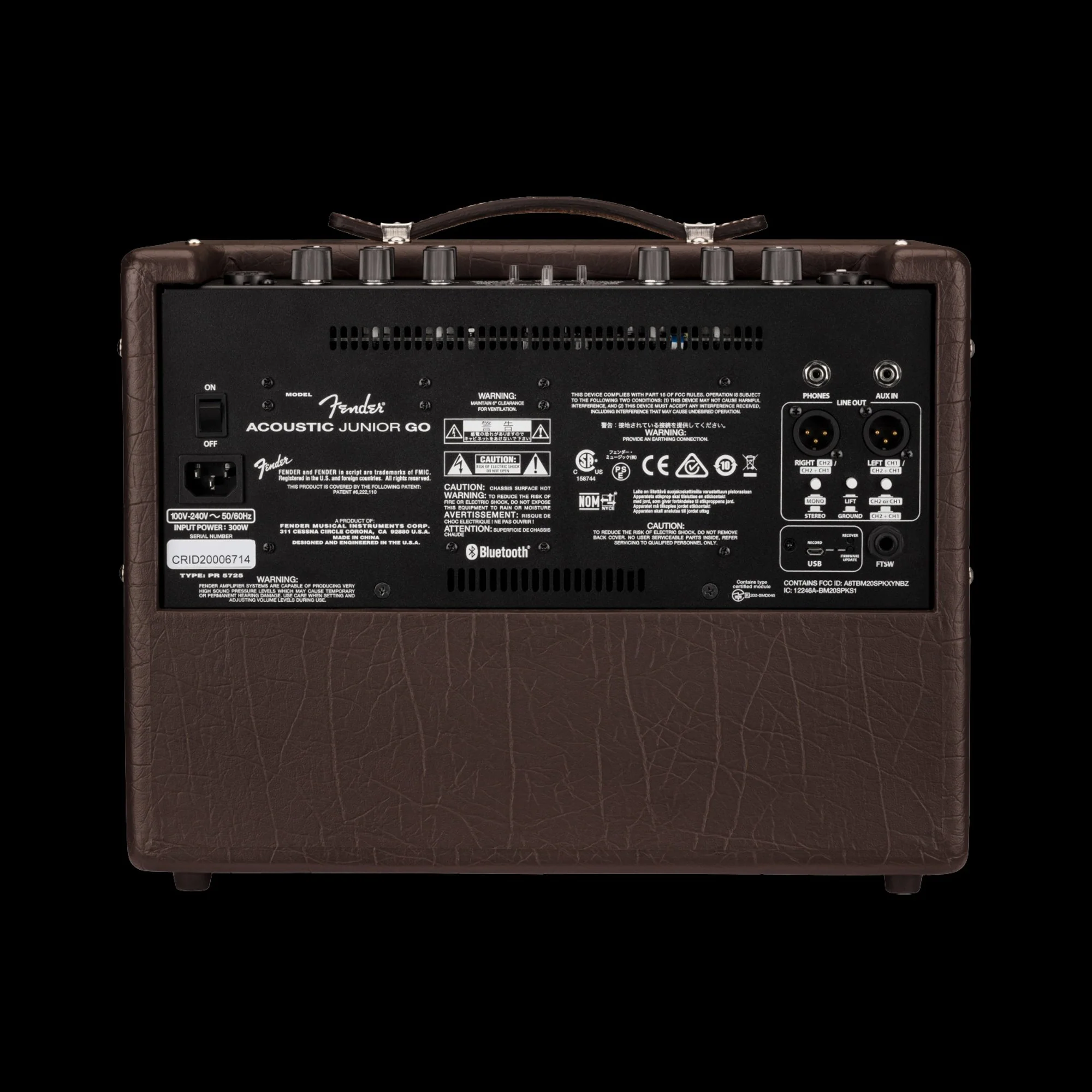 Fender Acoustic Junior GO Guitar Amp Combo - Image 2