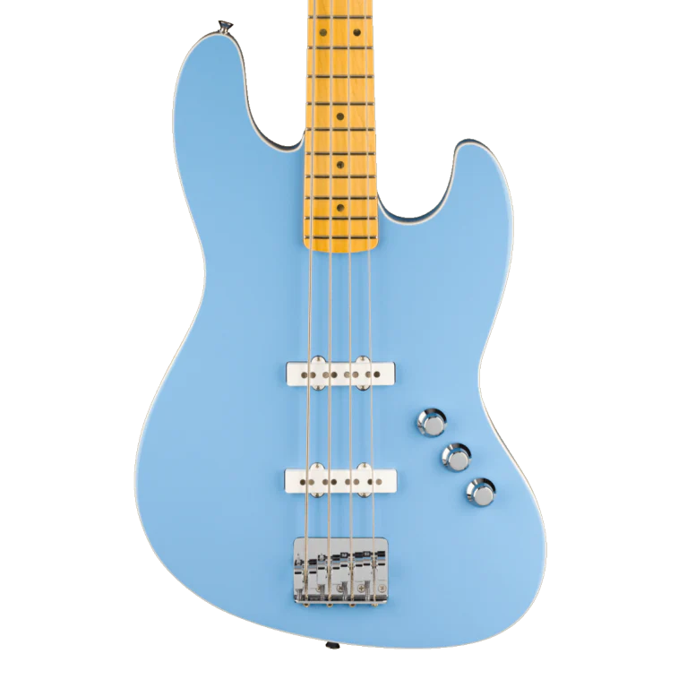 Fender Aerodyne Special Jazz Bass Maple Fingerboard California Blue With Bag