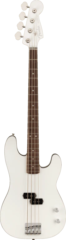 Fender Aerodyne Special Precision Bass Rosewood Fingerboard Bright White With Bag - Image 2