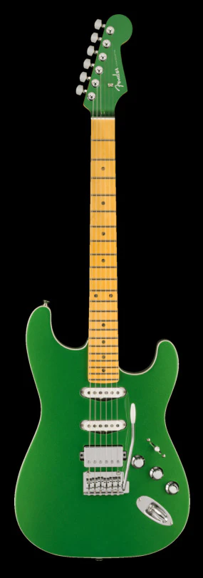 Fender Aerodyne Special Stratocaster HSS Maple Fingerboard Speed Green Metallic With Bag - Image 2