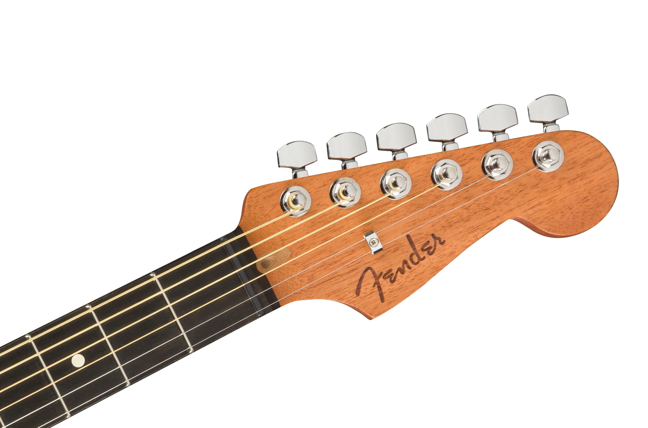 Fender American Acoustasonic Stratocaster Ebony Fingerboard Transparent Sonic Blue - Image 6