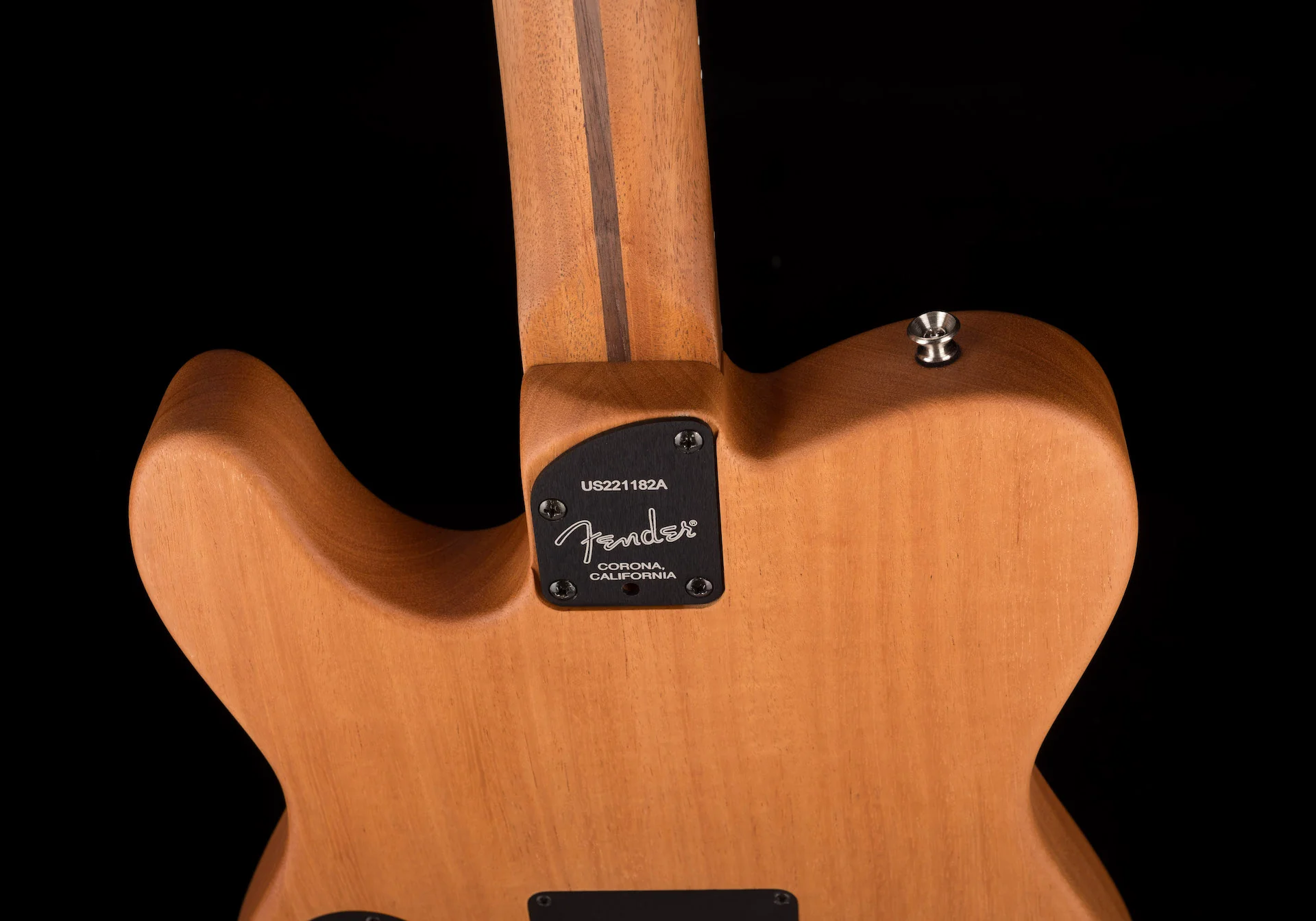 Used Fender Limited Edition American Acoustasonic Telecaster Pink Paisley Acoustic Electric Guitar with Gig Bag - Image 16