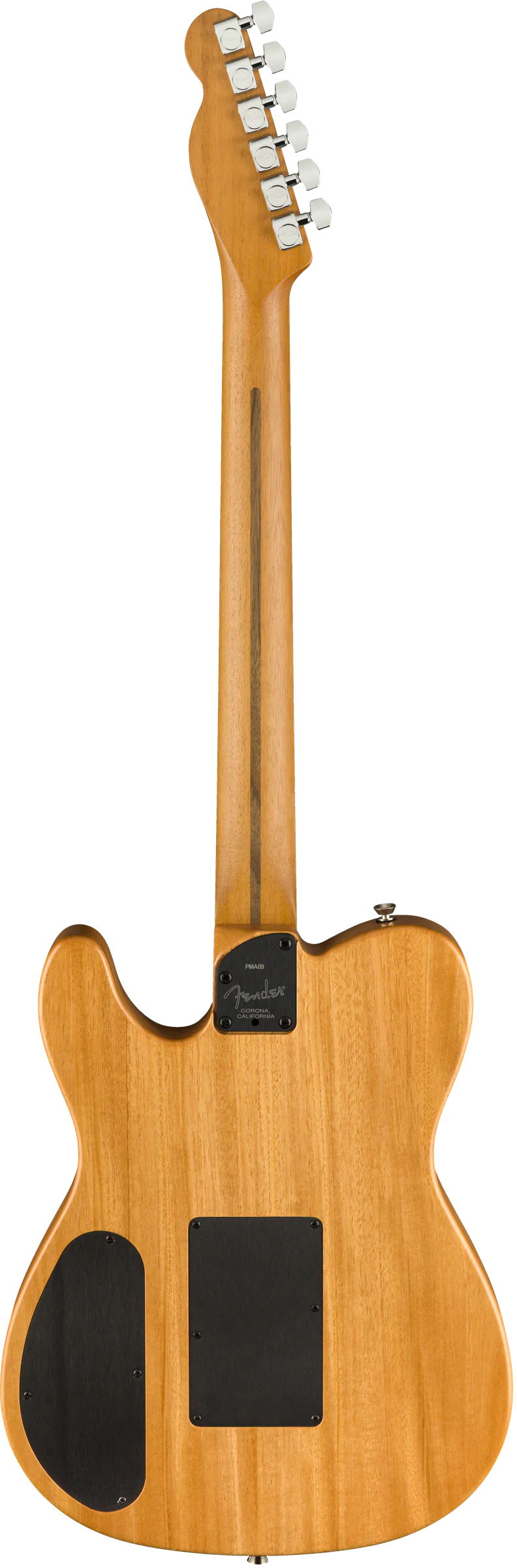 Fender American Acoustasonic Telecaster Sonic Gray With Gig Bag - Image 6
