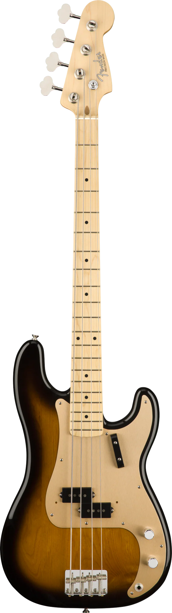Fender American Original '50s Precision Bass Maple Fingerboard 2-Color Sunburst - Image 2
