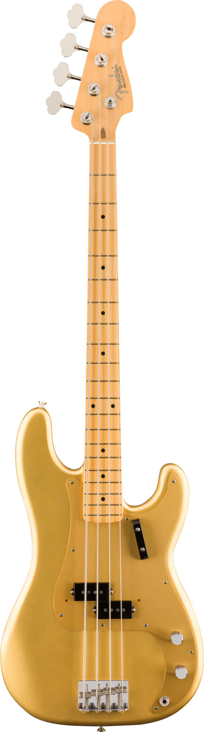 Fender American Original '50s Precision Bass Maple Fingerboard Aztec Gold - Image 2