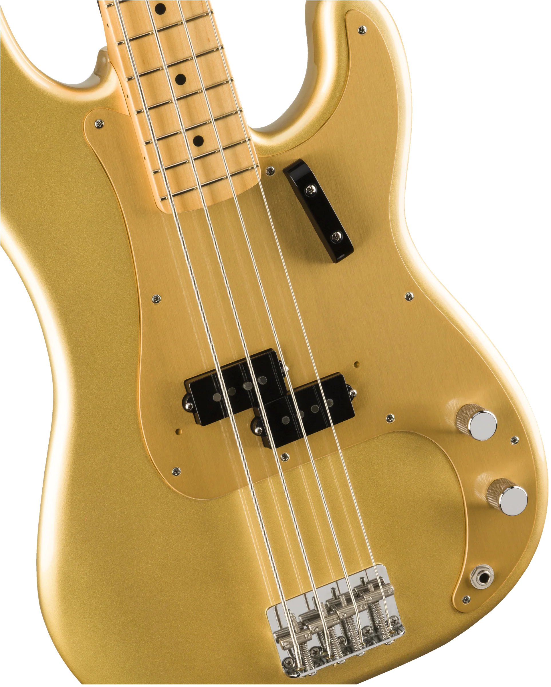 Fender American Original '50s Precision Bass Maple Fingerboard Aztec Gold - Image 3