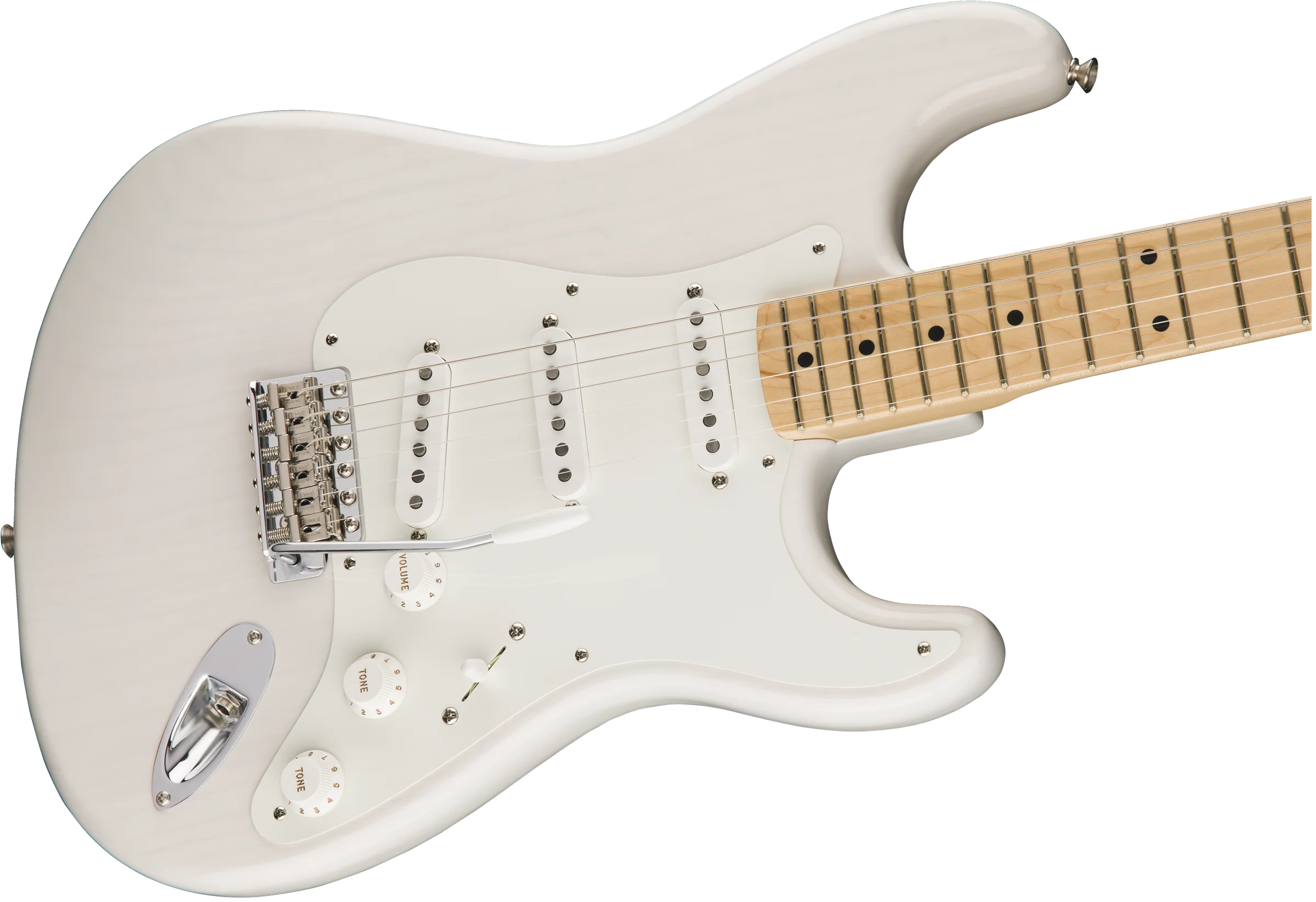 Fender American Original 50's Stratocaster White Blonde Maple Fingerboard With Case - Image 3