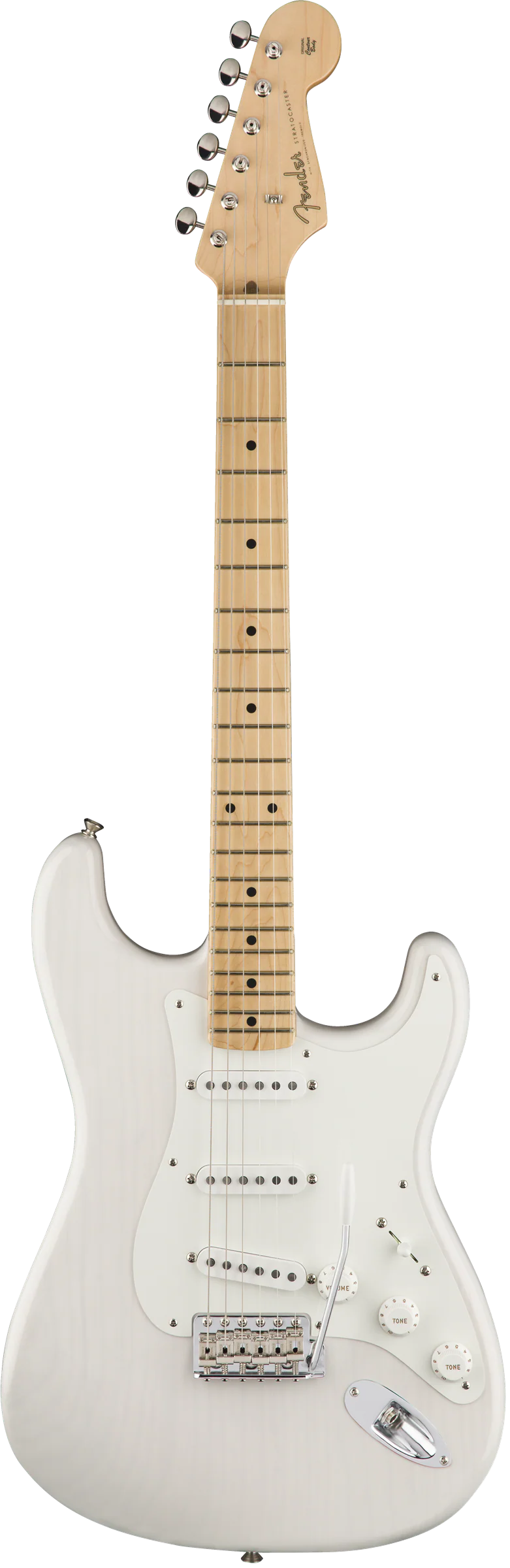 Fender American Original 50's Stratocaster White Blonde Maple Fingerboard With Case - Image 4