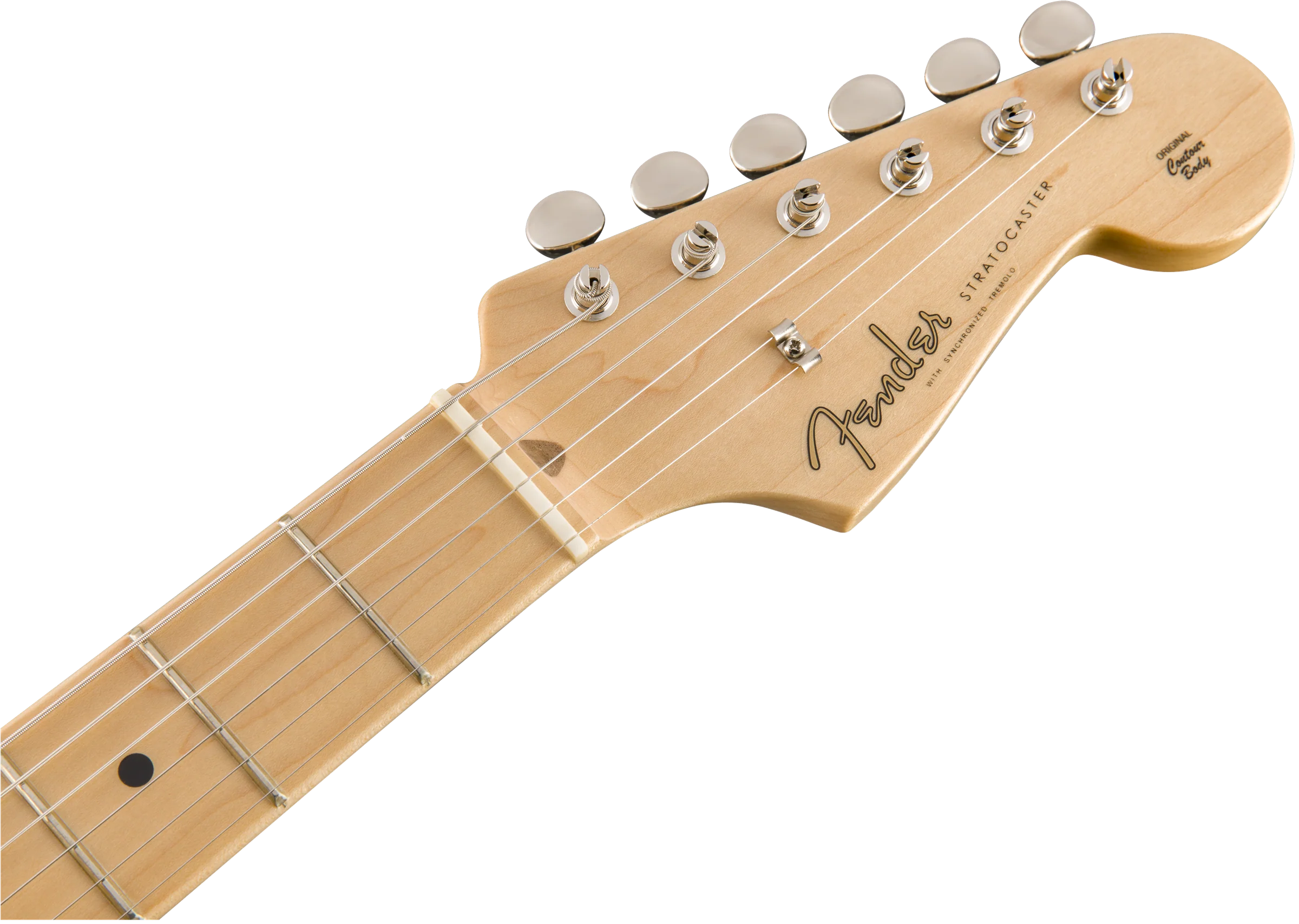 Fender American Original 50's Stratocaster White Blonde Maple Fingerboard With Case - Image 6