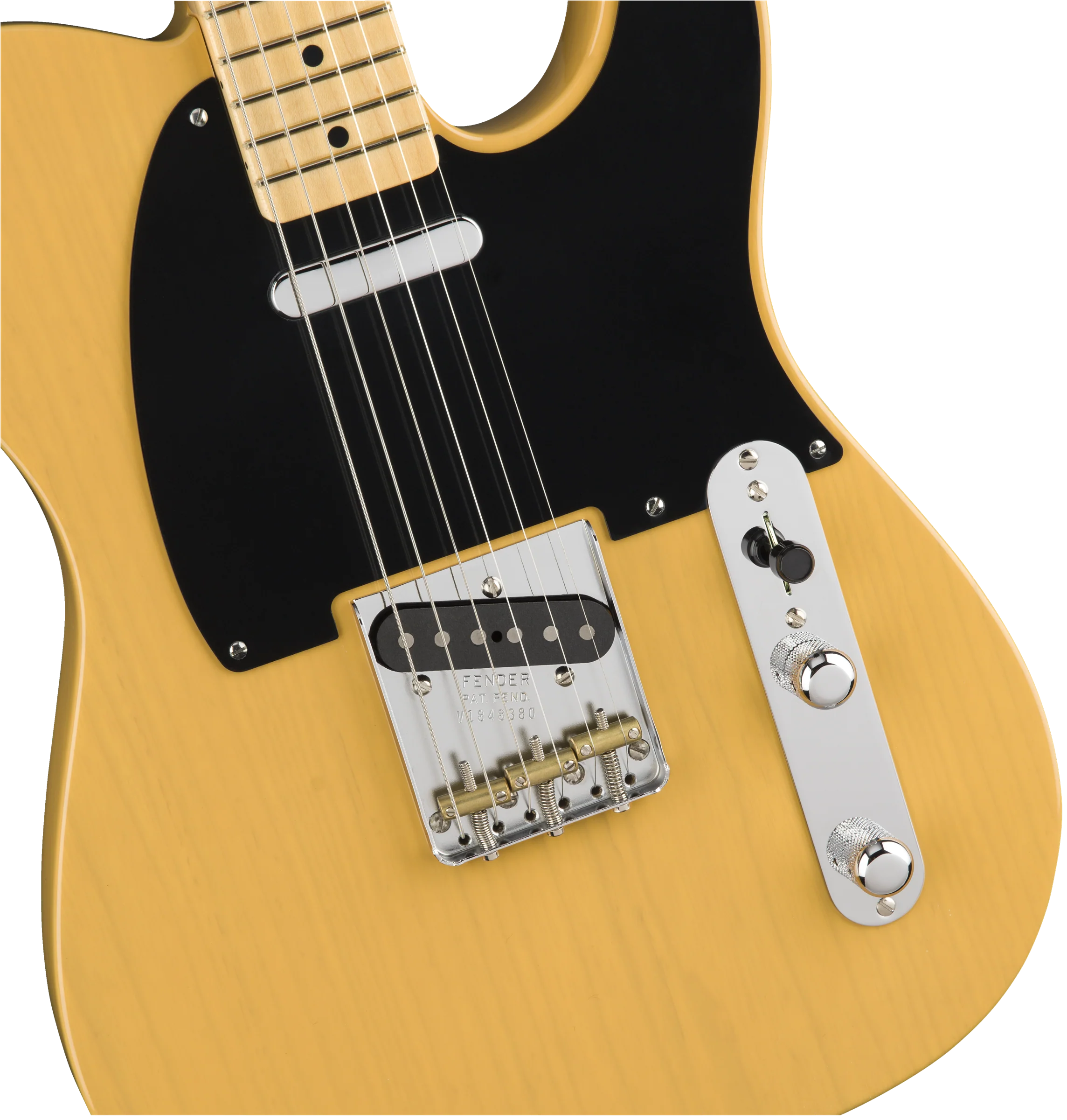 Fender American Original 50's Telecaster Butterscotch Blonde Maple Fingerboard With Case - Image 4