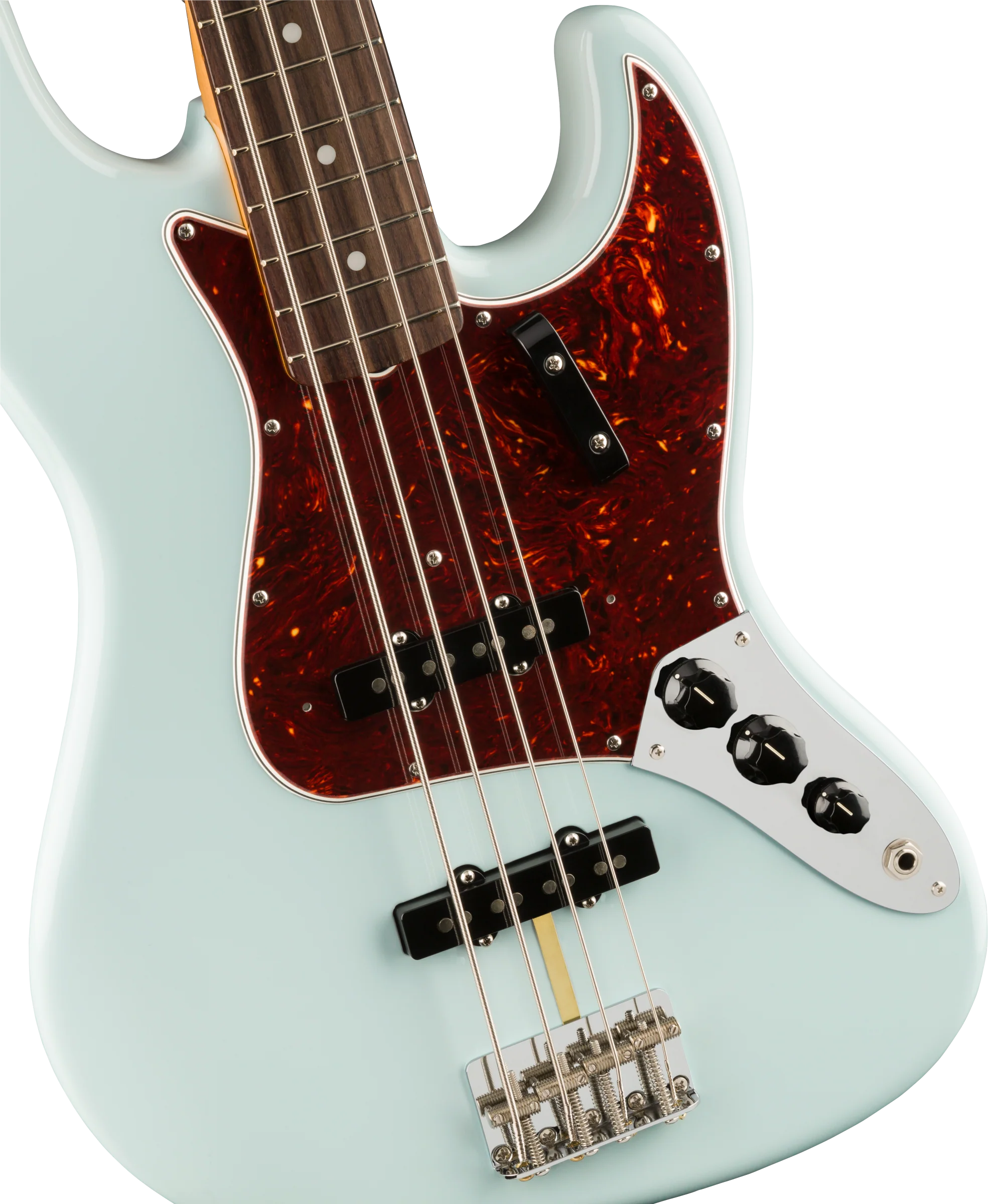 Fender American Original '60s Jazz Bass Rosewood Fingerboard Sonic Blue - Image 3