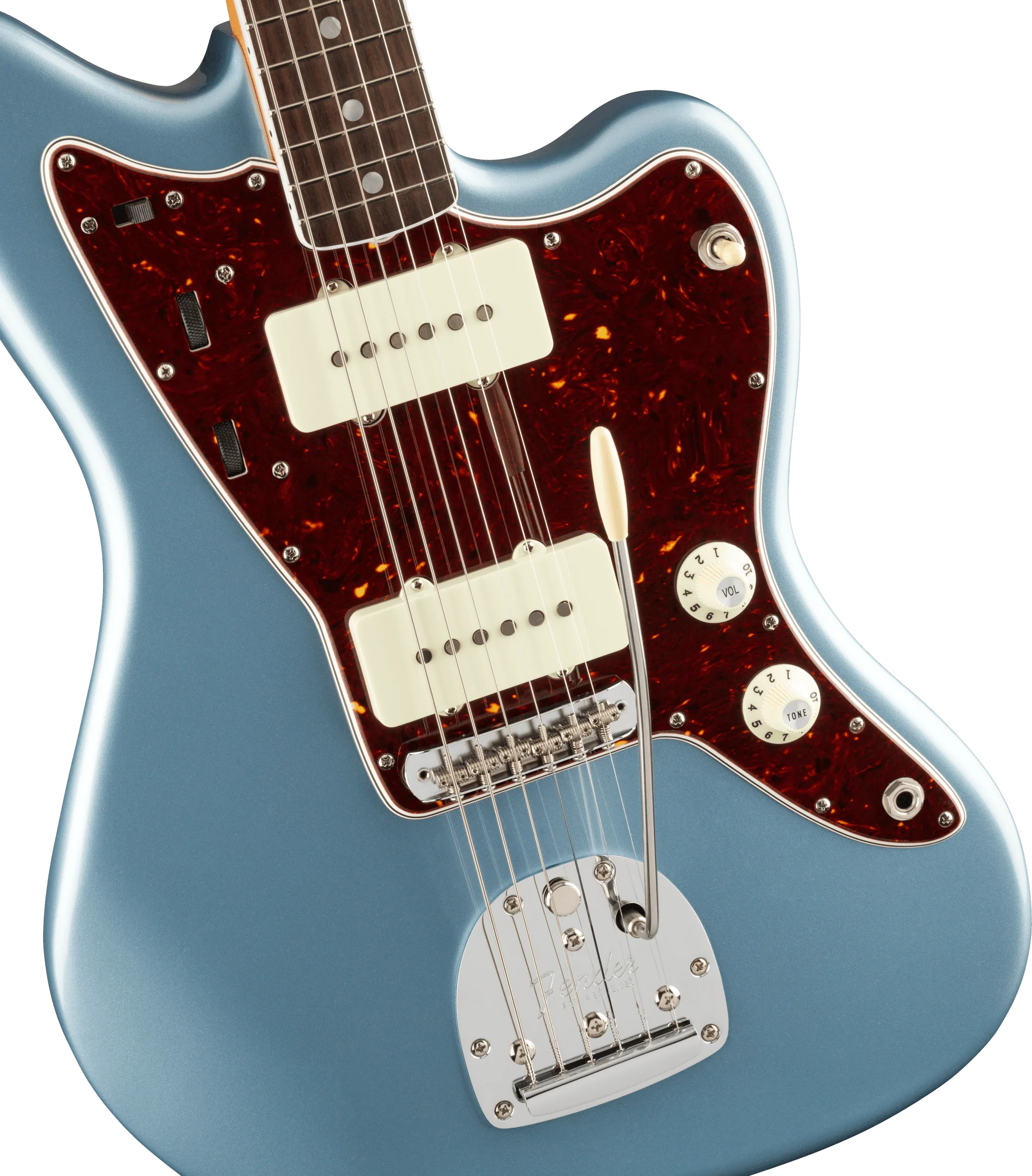 Fender American Original '60s Jazzmaster Rosewood Fingerboard Ice Blue Metallic Electric Guitar - Image 3