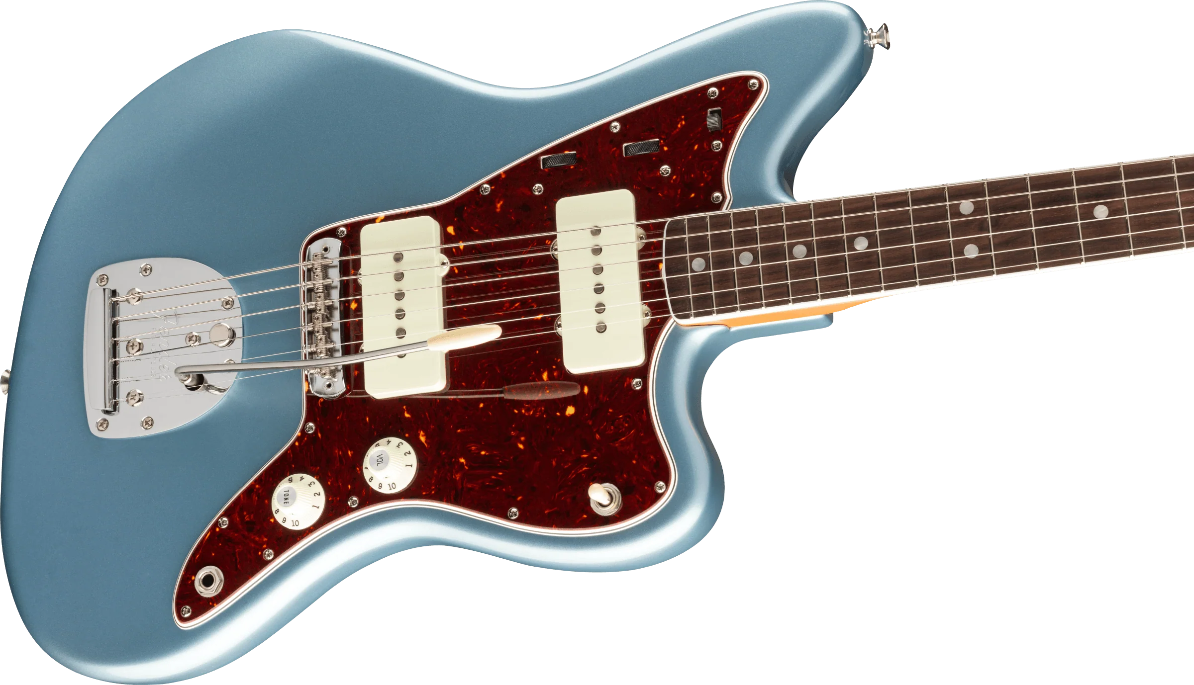 Fender American Original '60s Jazzmaster Rosewood Fingerboard Ice Blue Metallic Electric Guitar - Image 4