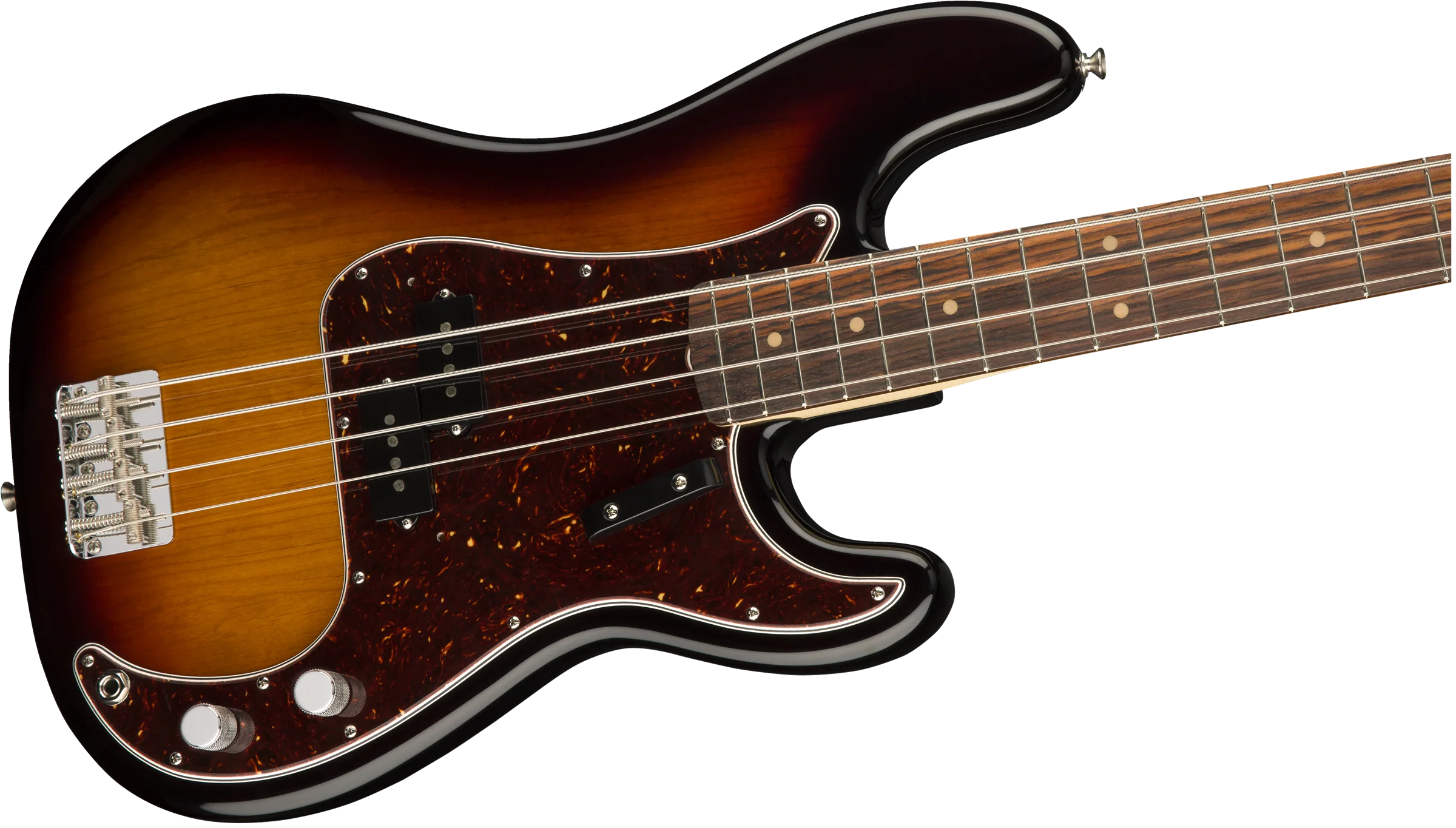 Fender American Original '60s Precision Bass Rosewood Fingerboard 3-Color Sunburst - Image 4