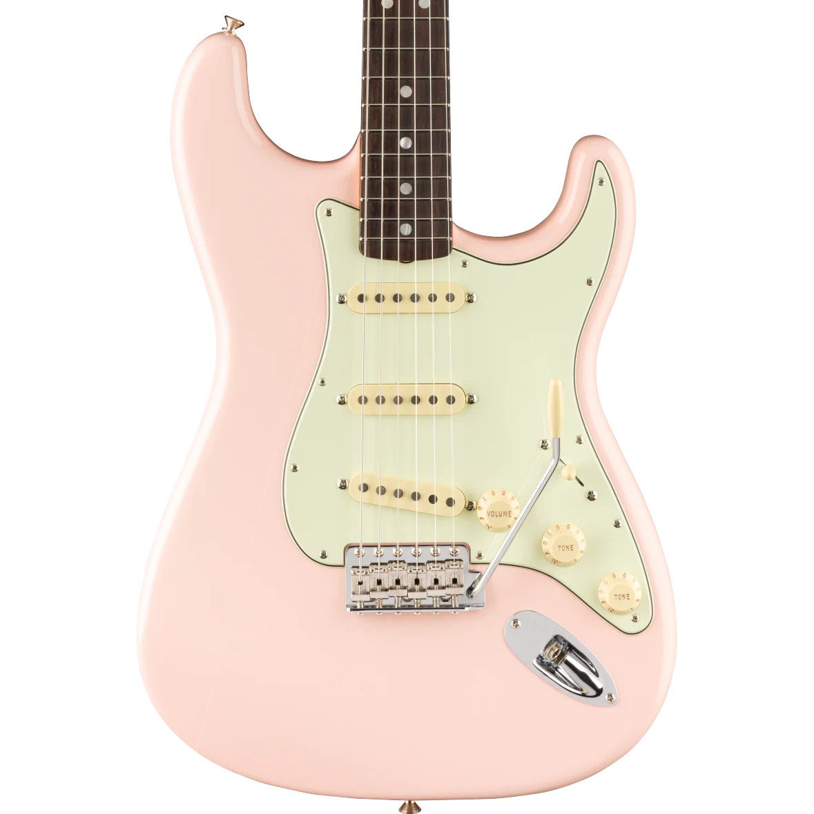 Fender American Original '60s Stratocaster Rosewood Fingerboard Shell Pink Electric Guitar