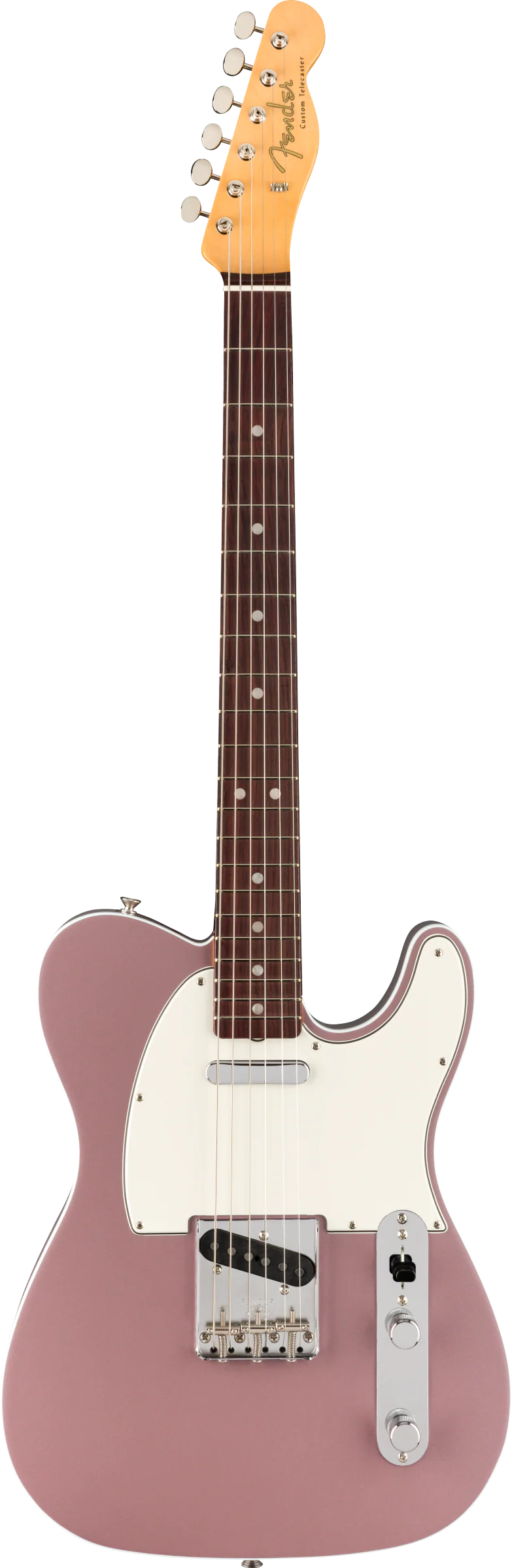 Fender American Original '60s Telecaster Rosewood Fingerboard Burgundy Mist Metallic Electric Guitar - Image 2
