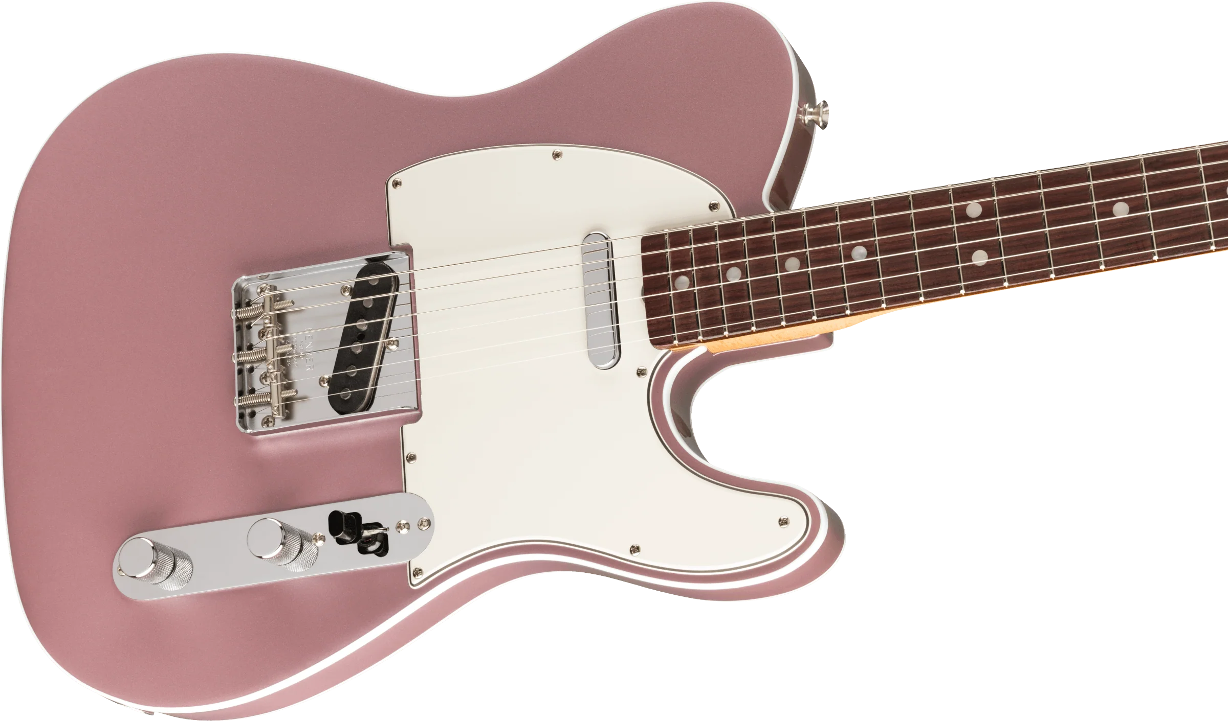 Fender American Original '60s Telecaster Rosewood Fingerboard Burgundy Mist Metallic Electric Guitar - Image 4