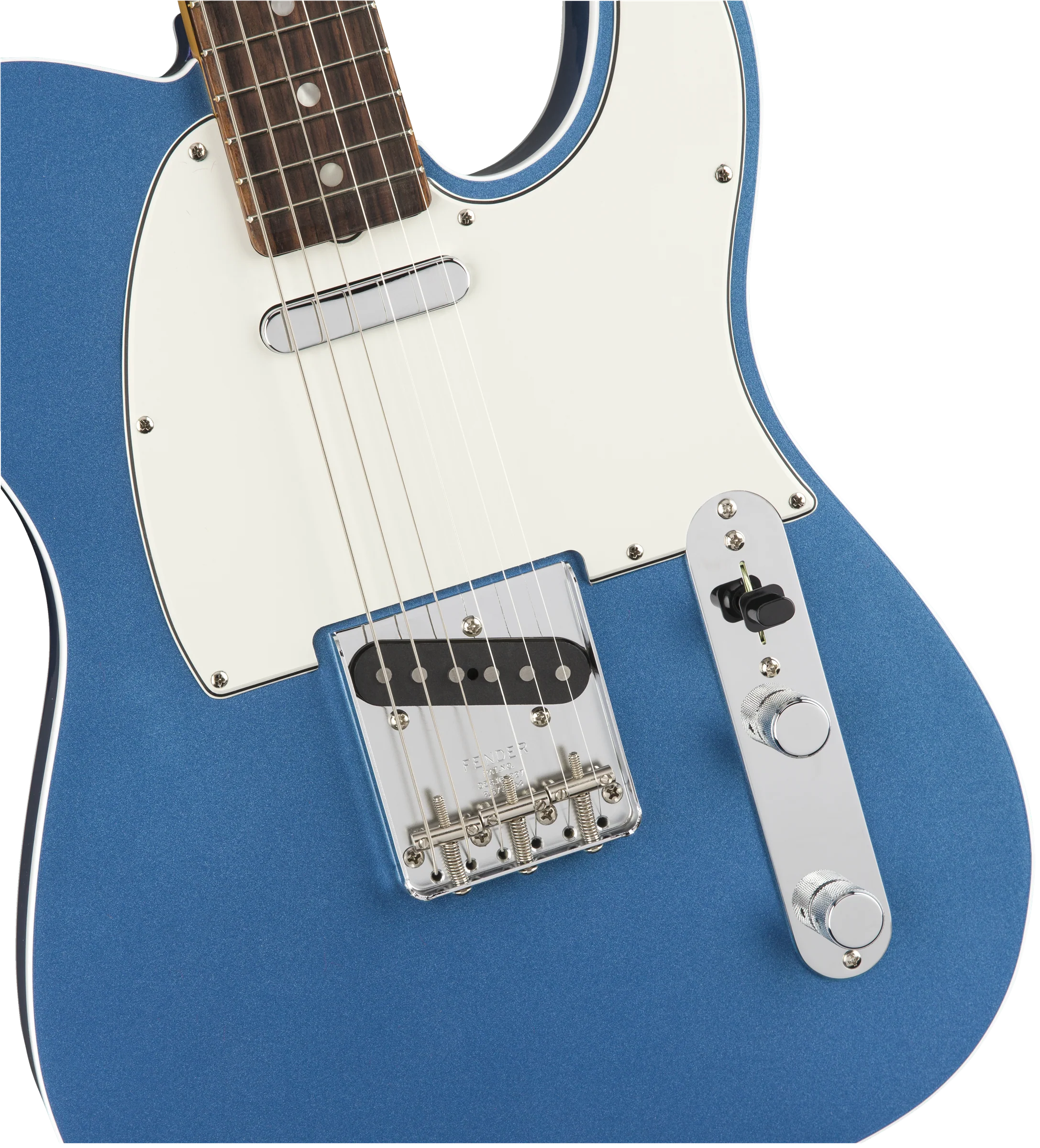 Fender American Original '60s Telecaster Rosewood Fingerboard Lake Placid Blue With Case - Image 3