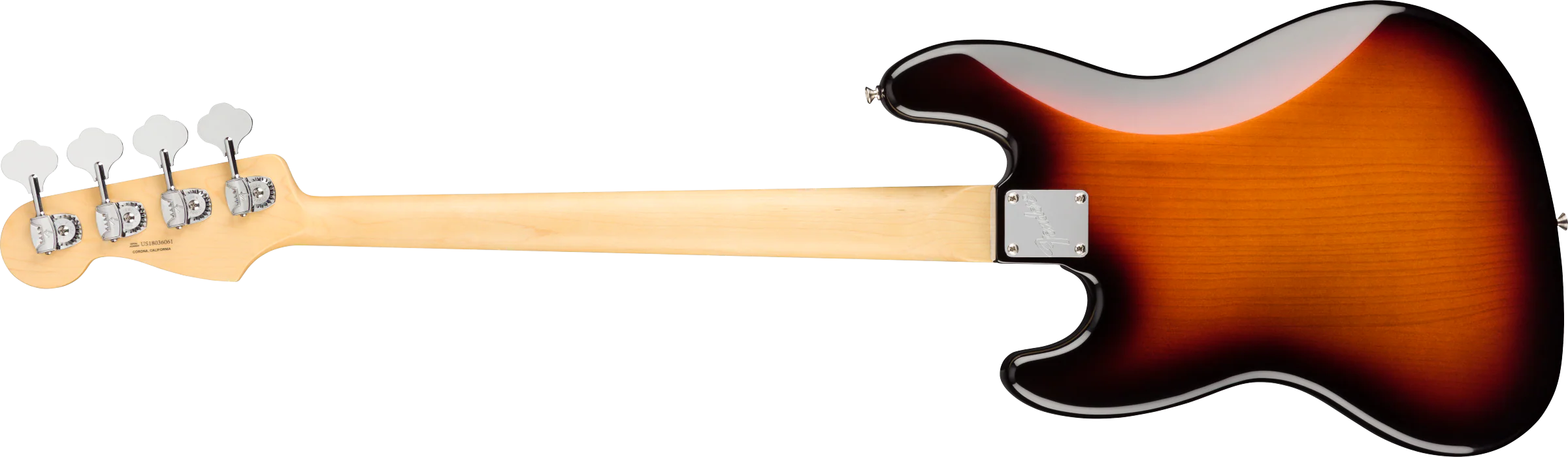 Fender American Performer Jazz Bass Rosewood Fingerboard 3-Color Sunburst With Gig Bag - Image 5