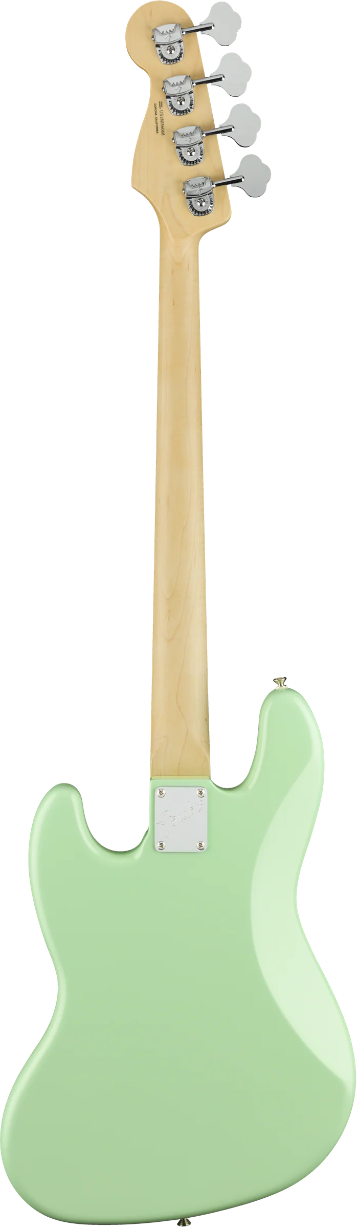 Fender American Performer Jazz Bass Satin Surf Green Maple Fingerboard With Gig Bag - Image 3