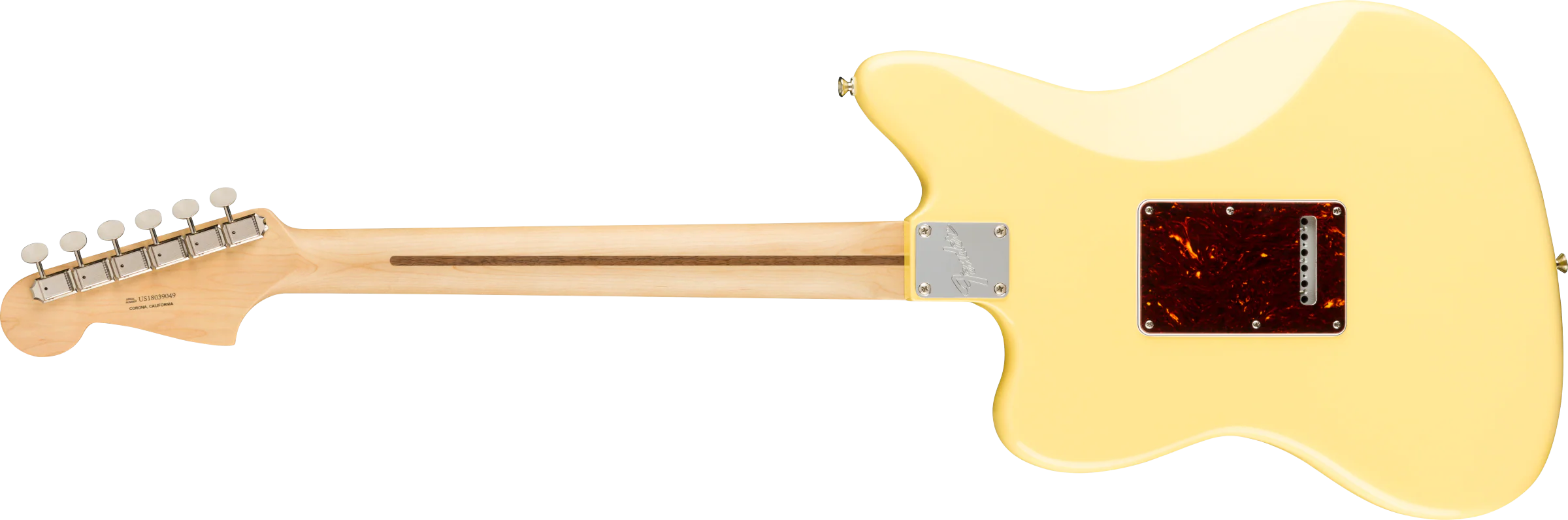 Fender American Performer Jazzmaster Rosewood Fingerboard Vintage White Electric Guitar With Gig Bag - Image 5