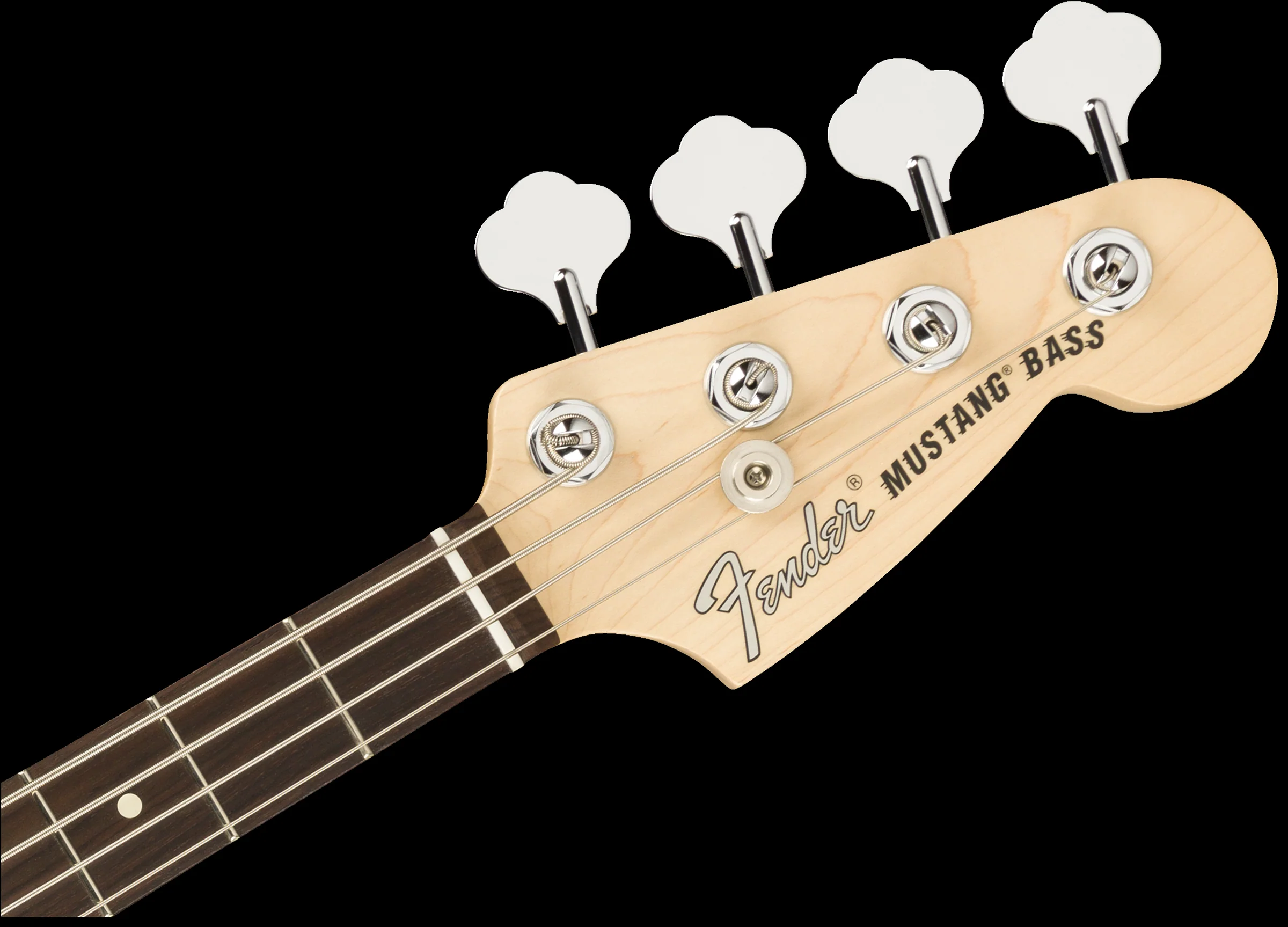 Fender American Performer Mustang Bass Rosewood Fingerboard Aubergine With Gig Bag - Image 6