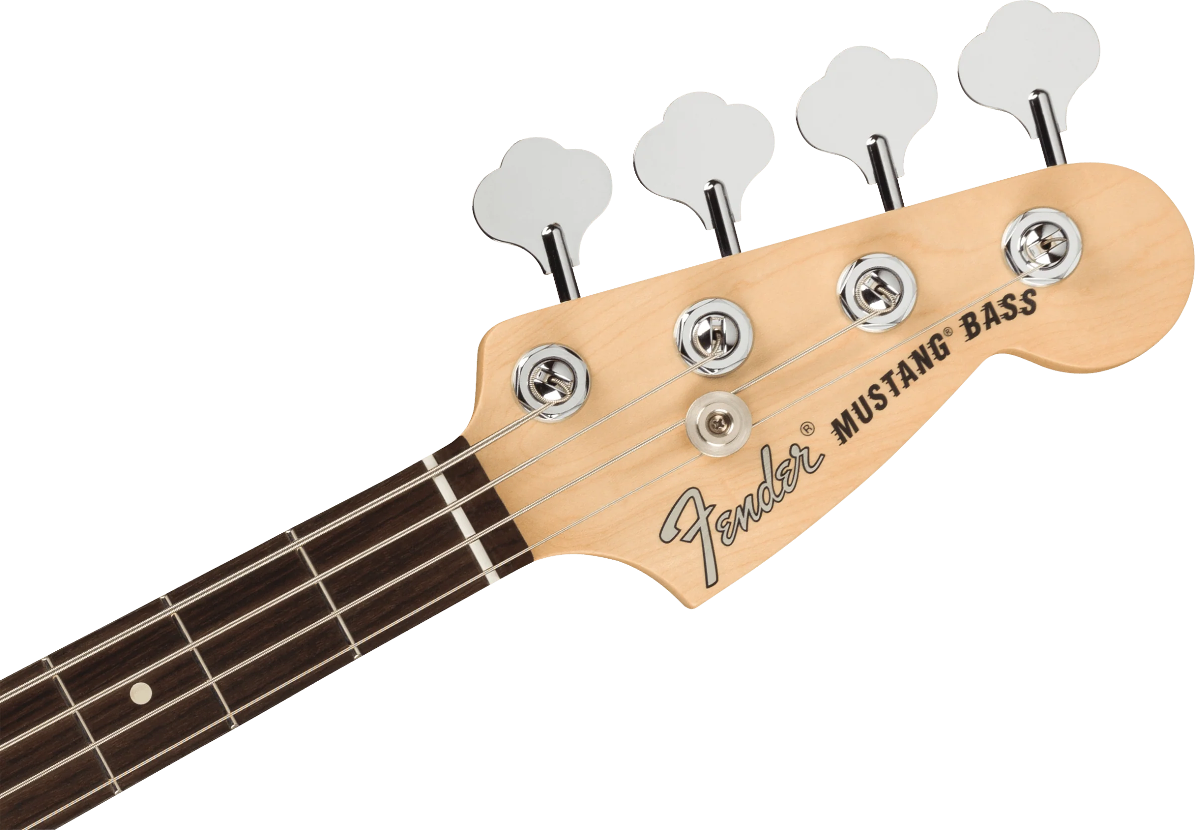 Fender American Performer Mustang Bass Rosewood Fingerboard Arctic White With Gig Bag - Image 5